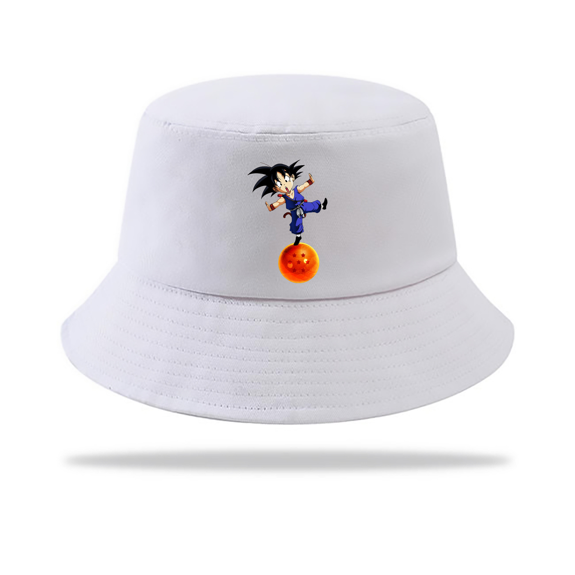 （画像用） ドラゴンボール 孫悟空（そん ごくう）Son Goku カカロット DRAGON BALL Kakarotto アウトドア日除けバケットハット