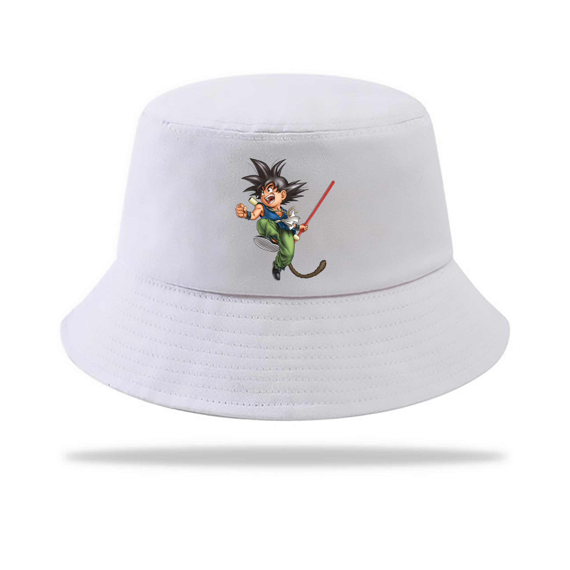 （画像用） ドラゴンボール 孫悟空（そん ごくう）Son Goku カカロット DRAGON BALL Kakarotto アウトドア日除けバケットハット