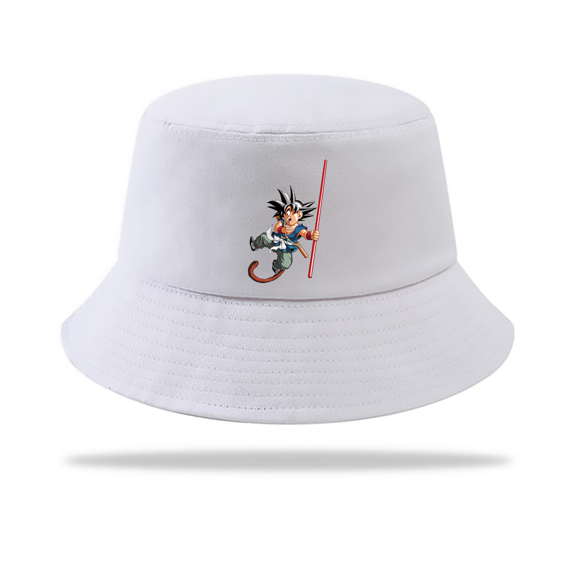 （画像用） ドラゴンボール 孫悟空（そん ごくう）Son Goku カカロット DRAGON BALL Kakarotto アウトドア日除けバケットハット