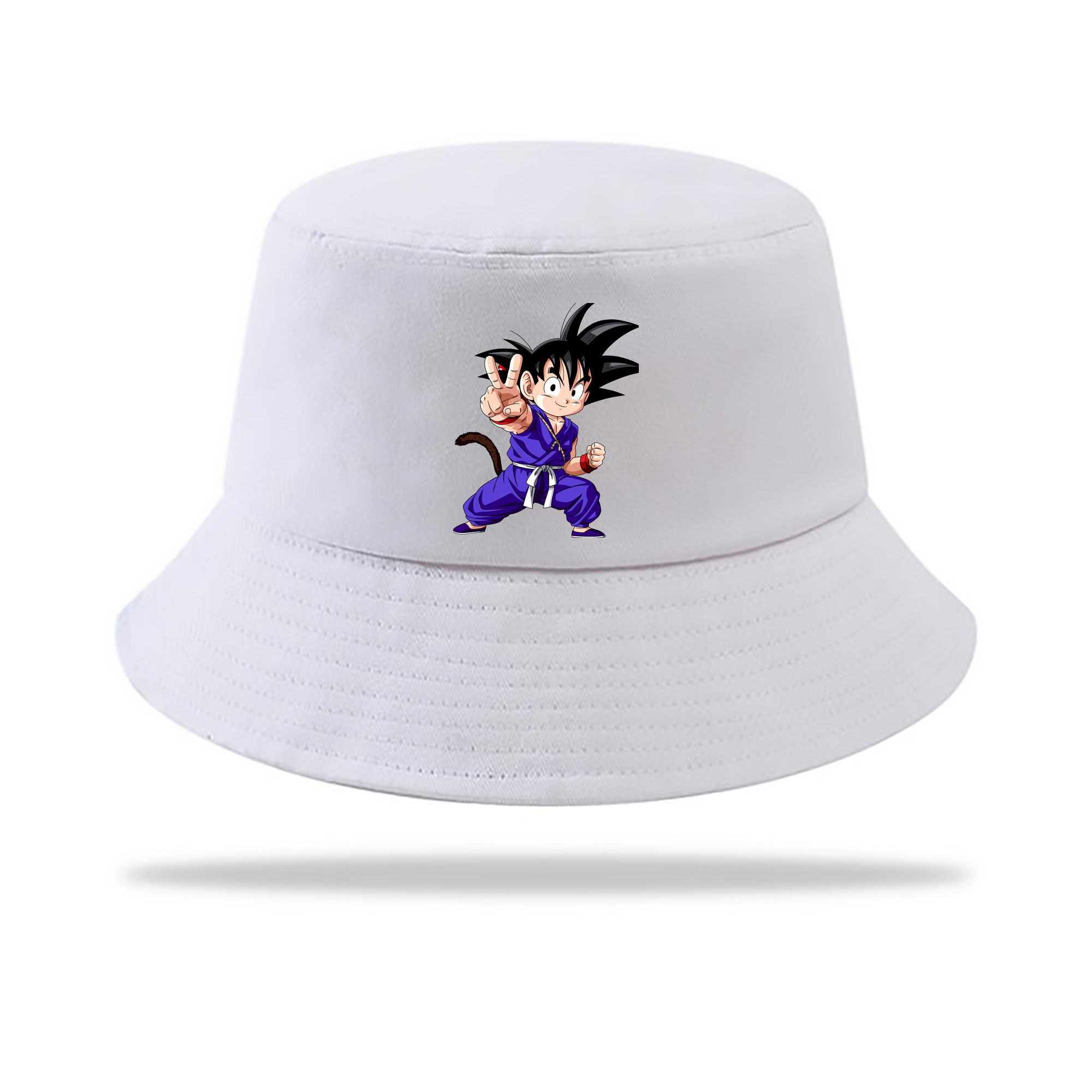 （画像用） ドラゴンボール 孫悟空（そん ごくう）Son Goku カカロット DRAGON BALL Kakarotto アウトドア日除けバケットハット