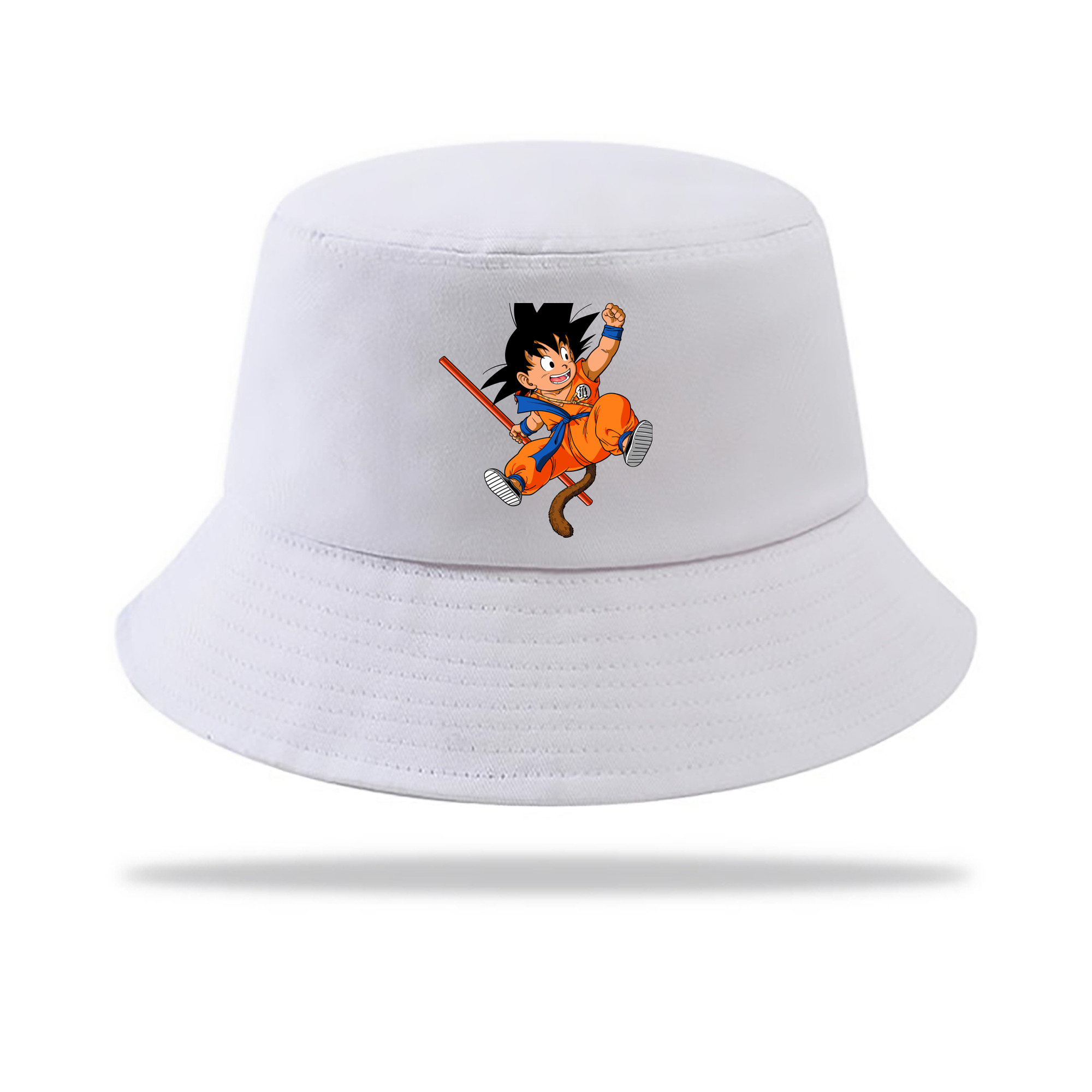 （画像用） ドラゴンボール 孫悟空（そん ごくう）Son Goku カカロット DRAGON BALL Kakarotto アウトドア日除けバケットハット