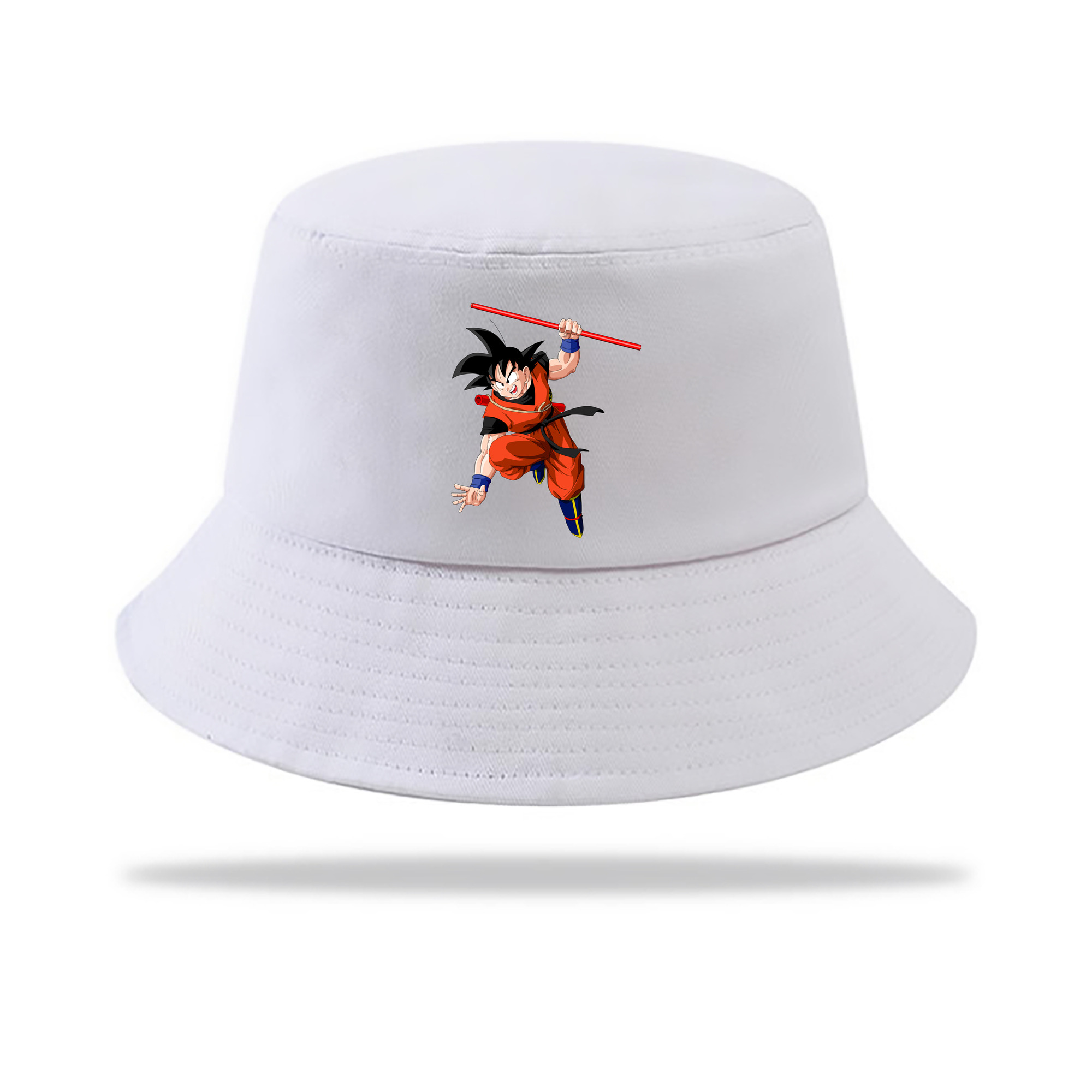 （画像用） ドラゴンボール 孫悟空（そん ごくう）Son Goku カカロット DRAGON BALL Kakarotto アウトドア日除けバケットハット