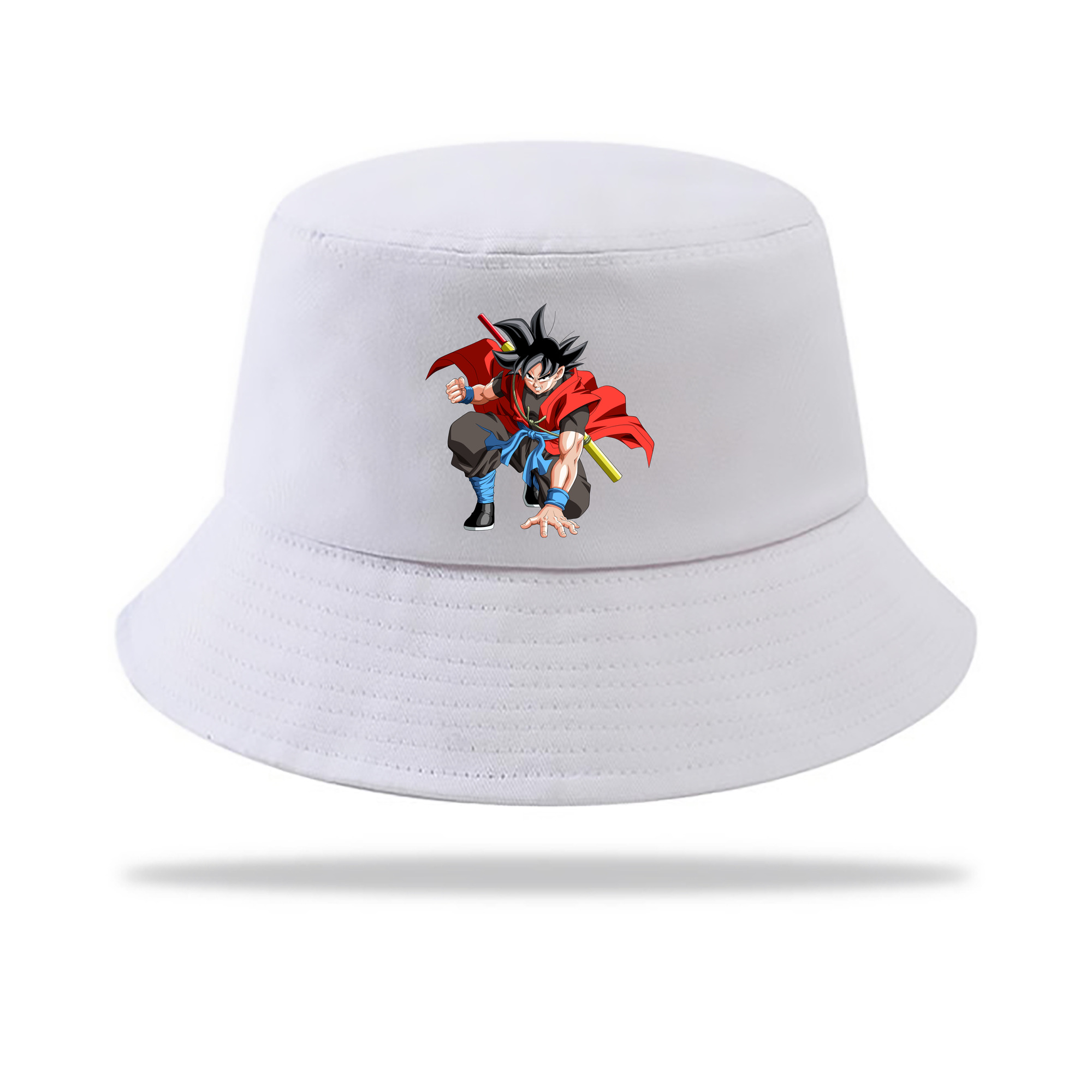 （画像用） ドラゴンボール 孫悟空（そん ごくう）Son Goku カカロット DRAGON BALL Kakarotto アウトドア日除けバケットハット