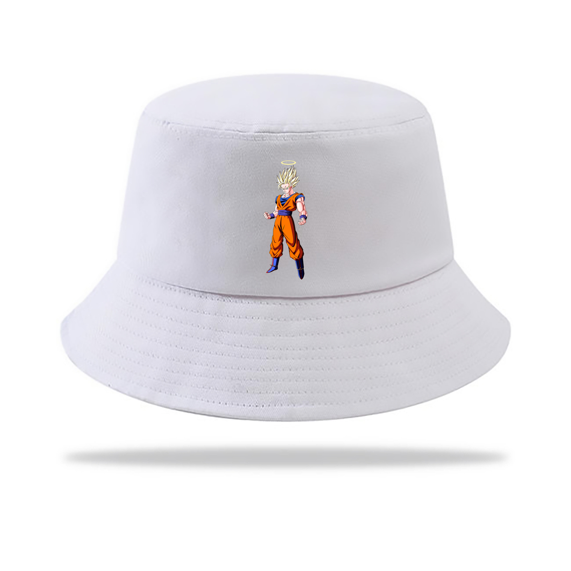 （画像用） ドラゴンボール 孫悟空（そん ごくう）Son Goku カカロット DRAGON BALL Kakarotto アウトドア日除けバケットハット