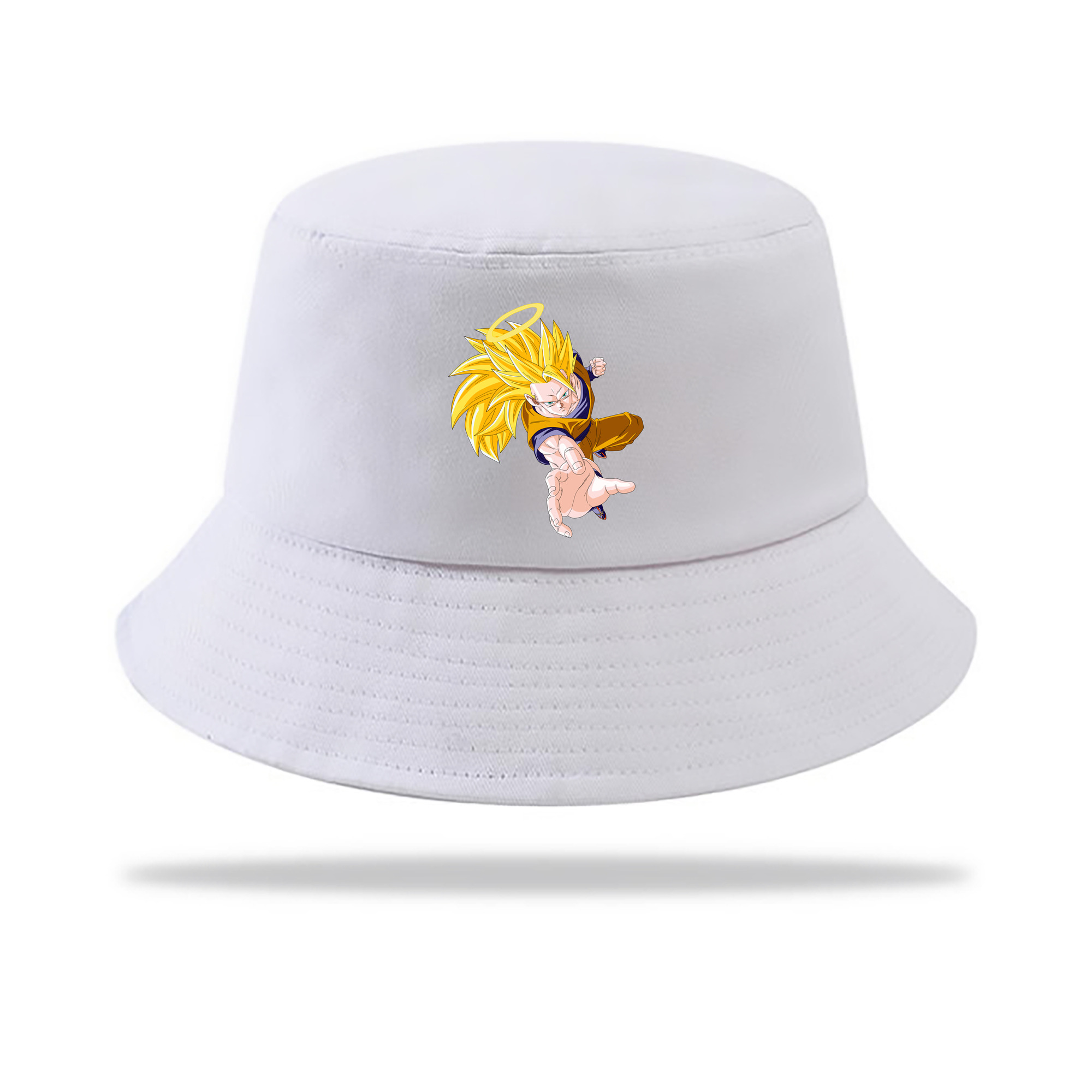 （画像用） ドラゴンボール 孫悟空（そん ごくう）Son Goku カカロット DRAGON BALL Kakarotto アウトドア日除けバケットハット