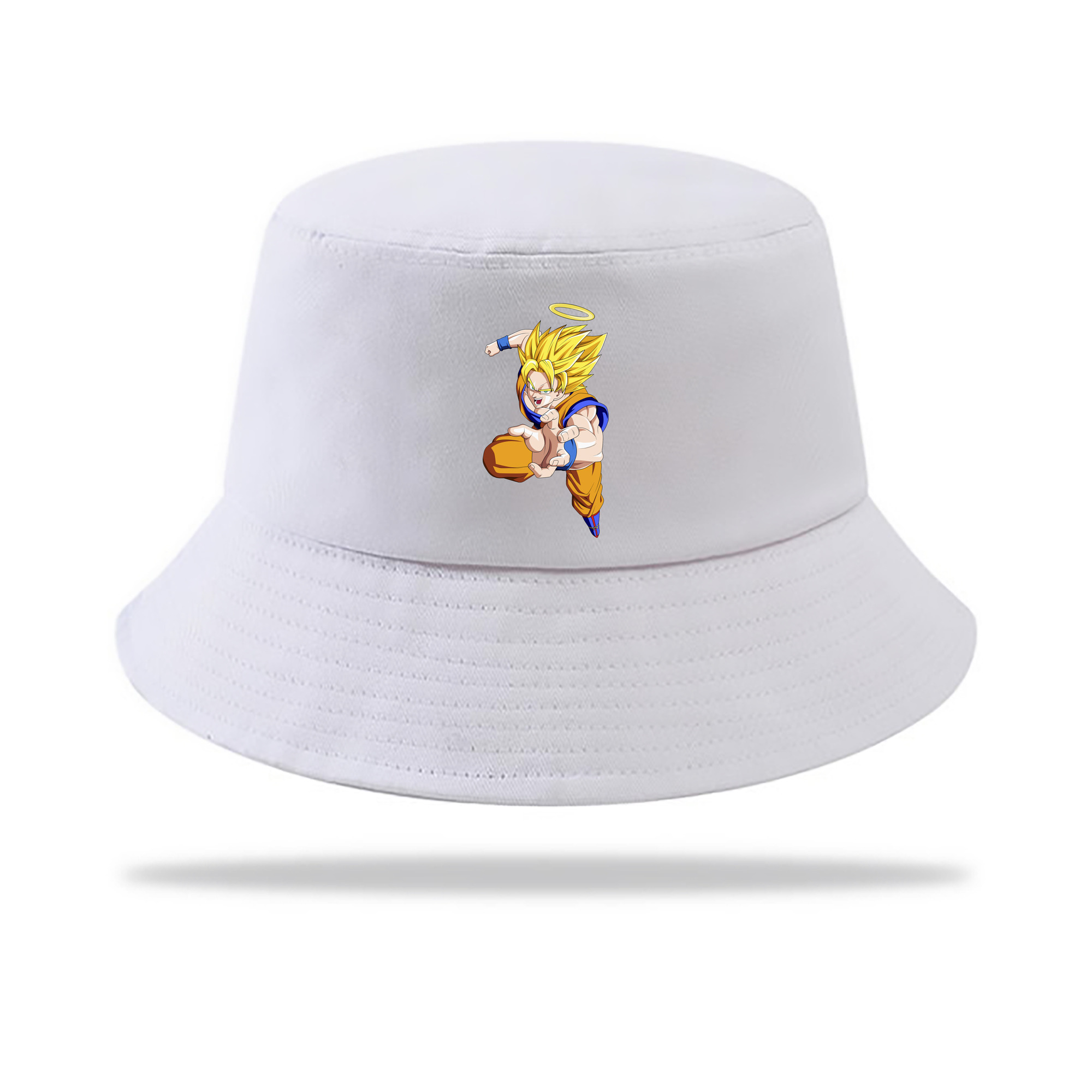 （画像用） ドラゴンボール 孫悟空（そん ごくう）Son Goku カカロット DRAGON BALL Kakarotto アウトドア日除けバケットハット