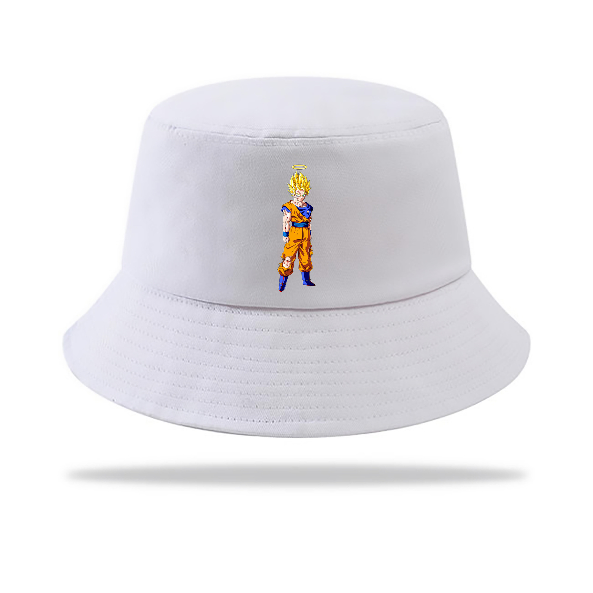（画像用） ドラゴンボール 孫悟空（そん ごくう）Son Goku カカロット DRAGON BALL Kakarotto アウトドア日除けバケットハット
