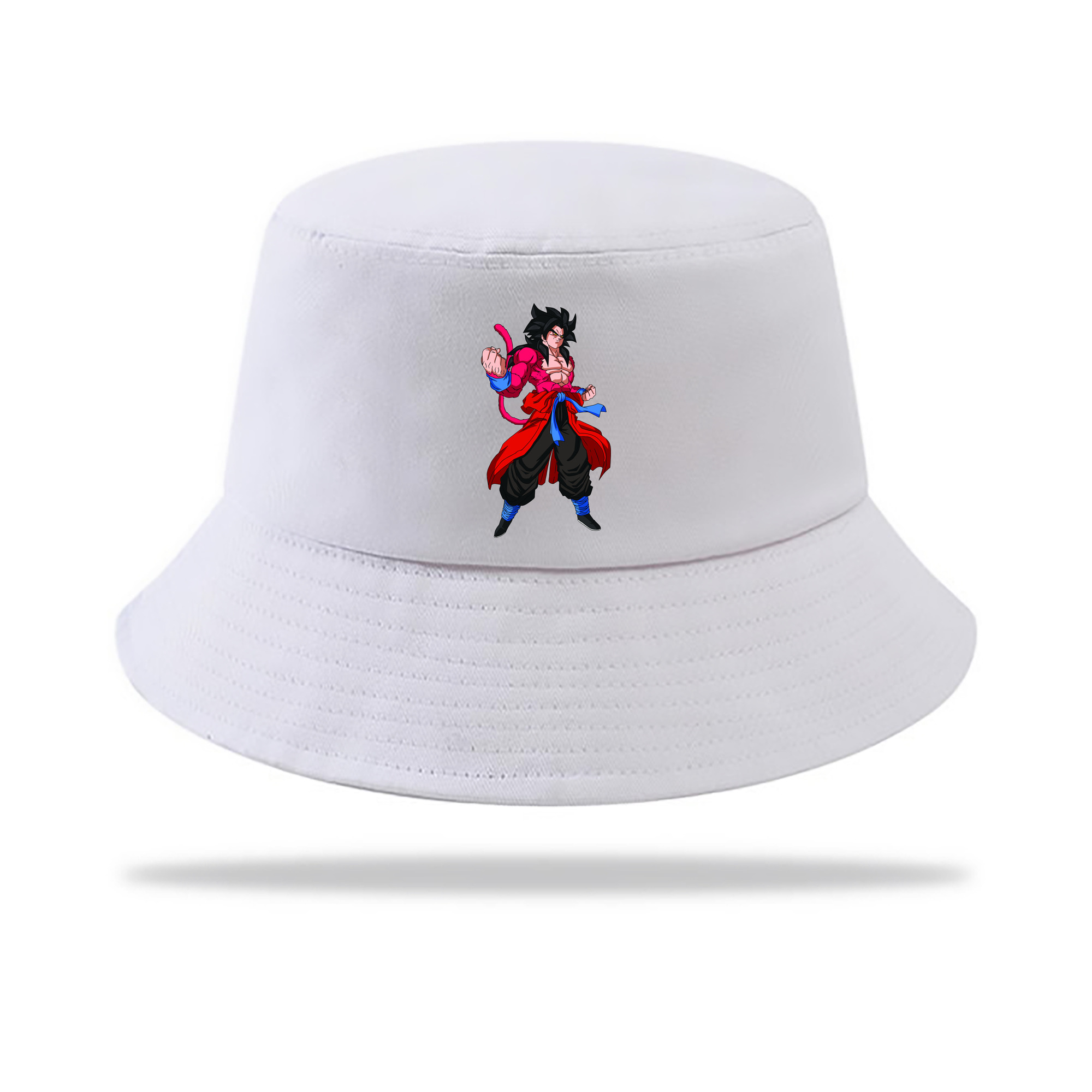 （画像用） ドラゴンボール 孫悟空（そん ごくう）Son Goku カカロット DRAGON BALL Kakarotto アウトドア日除けバケットハット