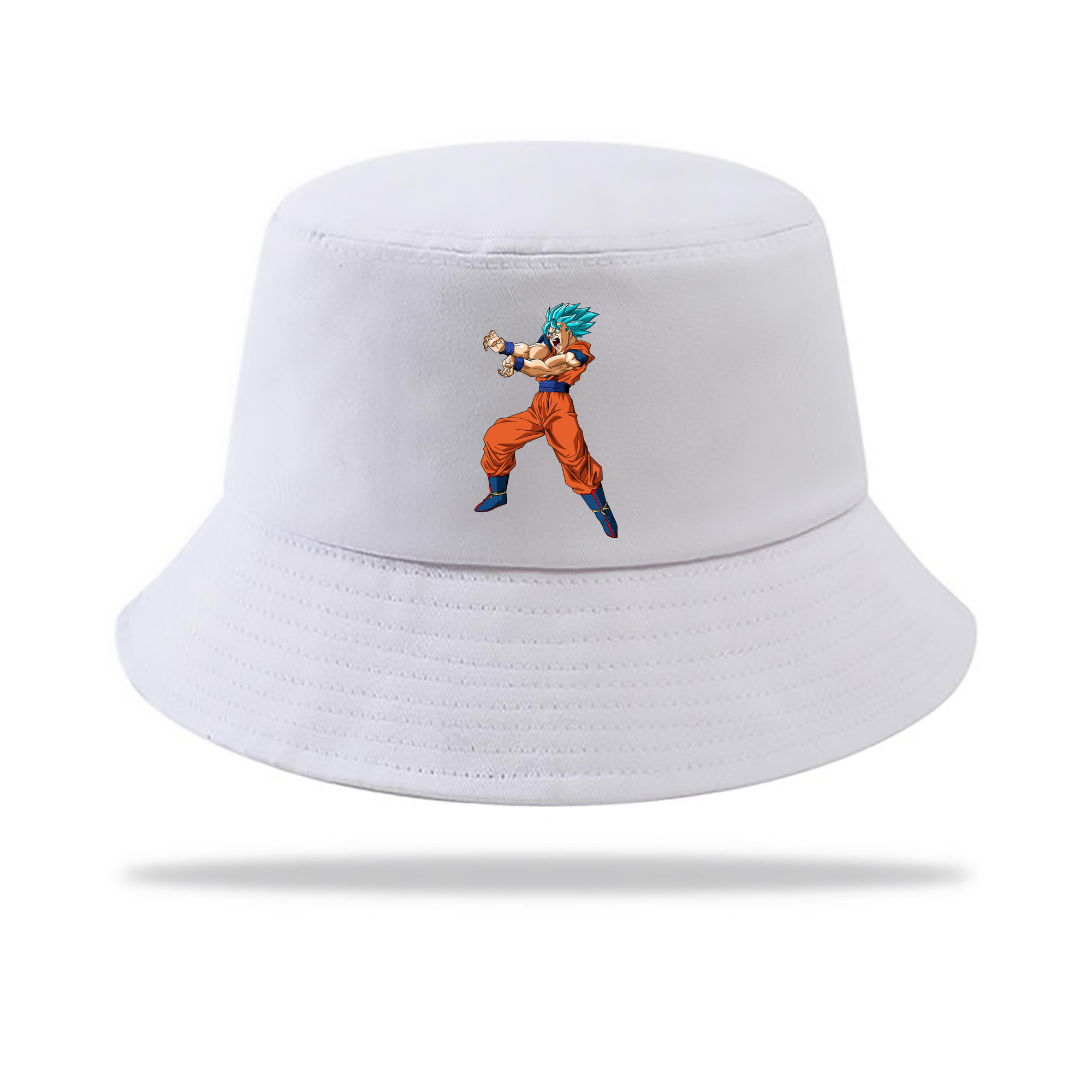（画像用） ドラゴンボール 孫悟空（そん ごくう）Son Goku カカロット DRAGON BALL Kakarotto アウトドア日除けバケットハット