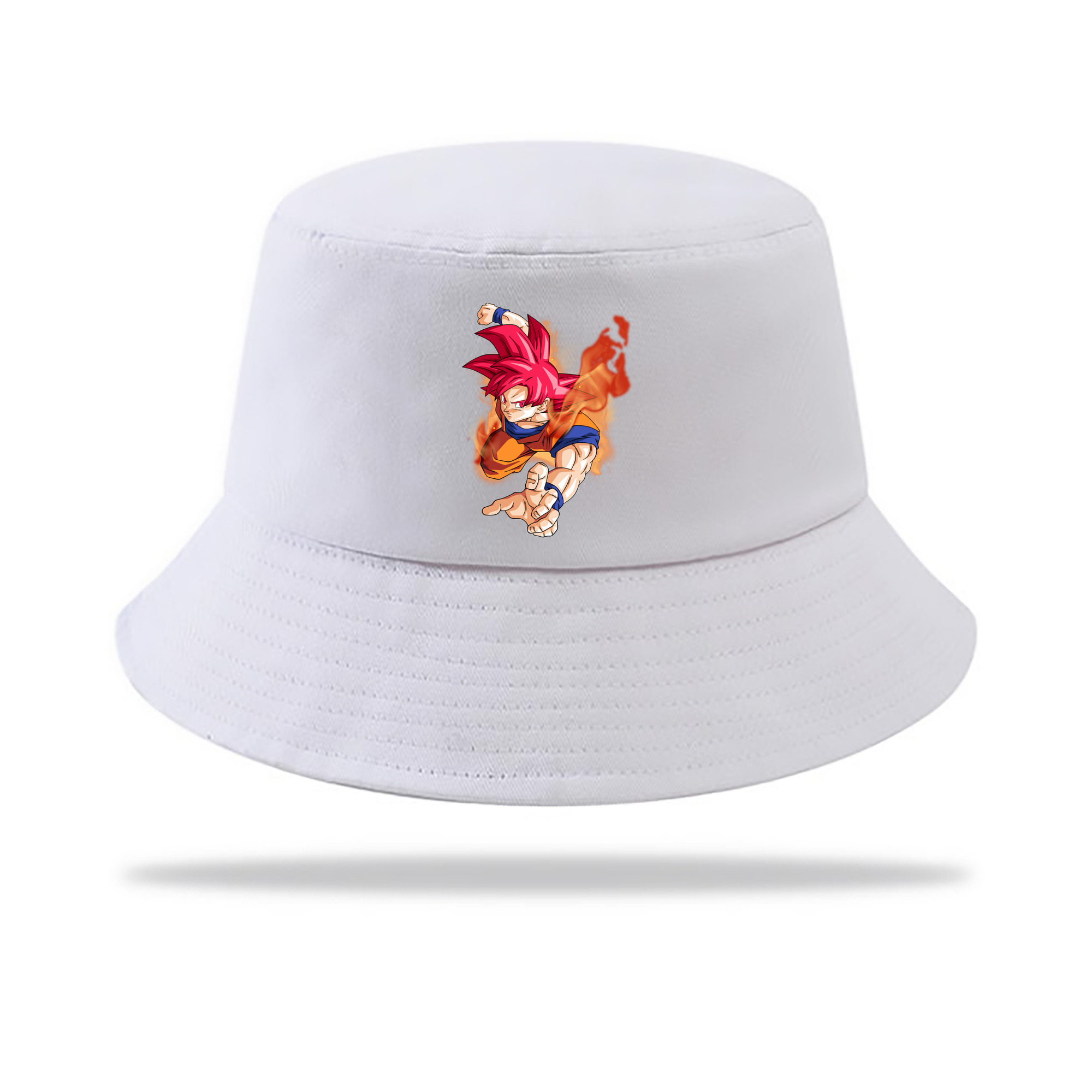 （画像用） ドラゴンボール 孫悟空（そん ごくう）Son Goku カカロット DRAGON BALL Kakarotto アウトドア日除けバケットハット