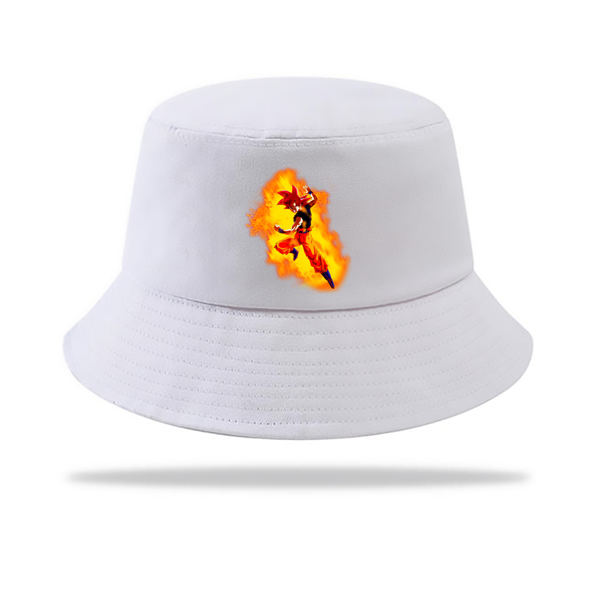 （画像用） ドラゴンボール 孫悟空（そん ごくう）Son Goku カカロット DRAGON BALL Kakarotto アウトドア日除けバケットハット