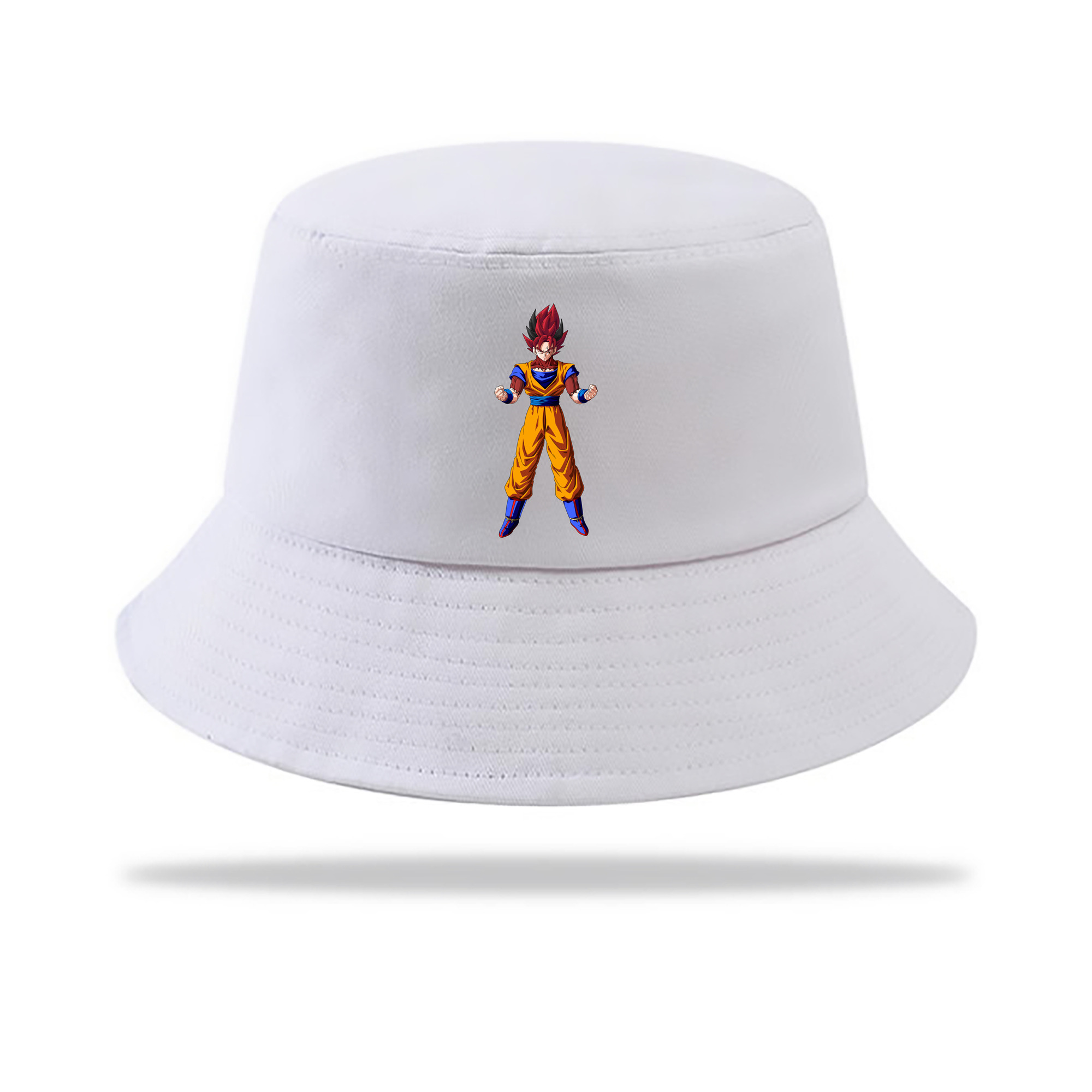 （画像用） ドラゴンボール 孫悟空（そん ごくう）Son Goku カカロット DRAGON BALL Kakarotto アウトドア日除けバケットハット