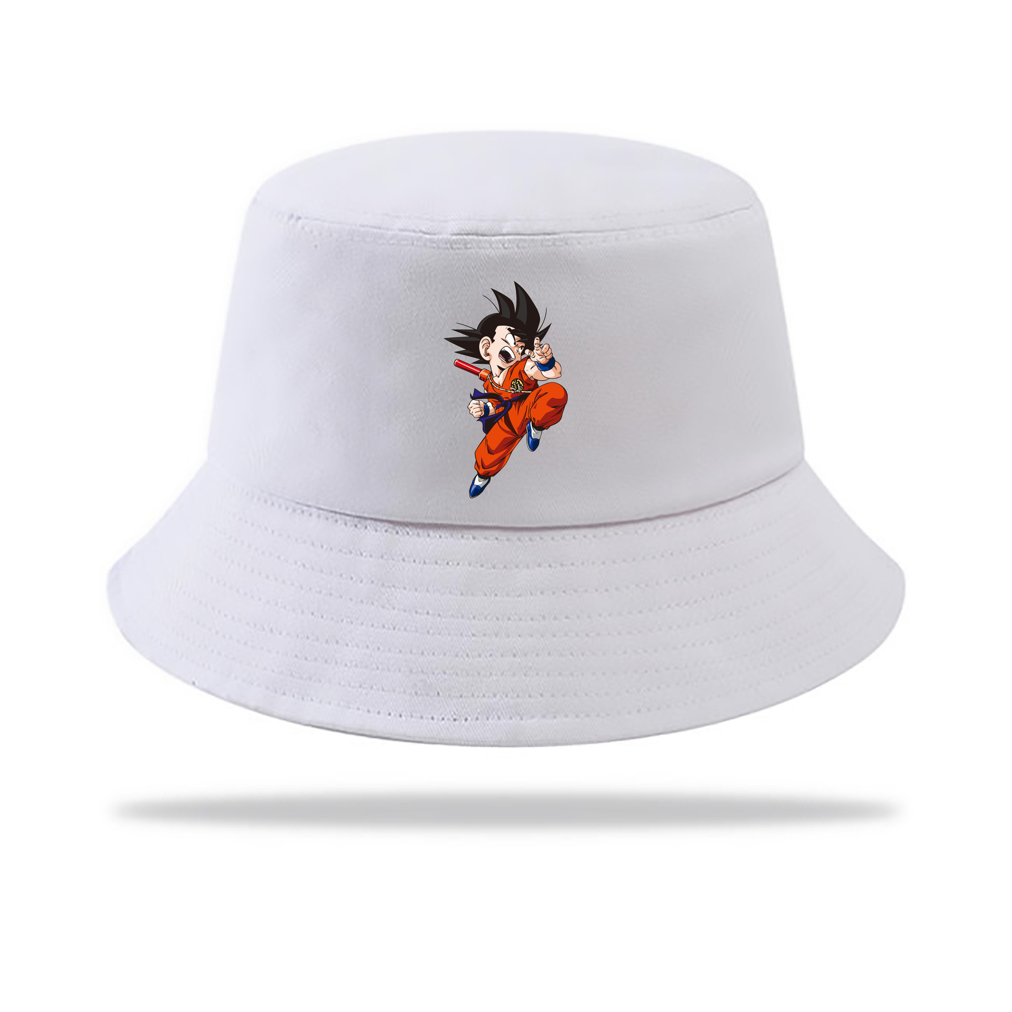 （画像用） ドラゴンボール 孫悟空（そん ごくう）Son Goku カカロット DRAGON BALL Kakarotto アウトドア日除けバケットハット