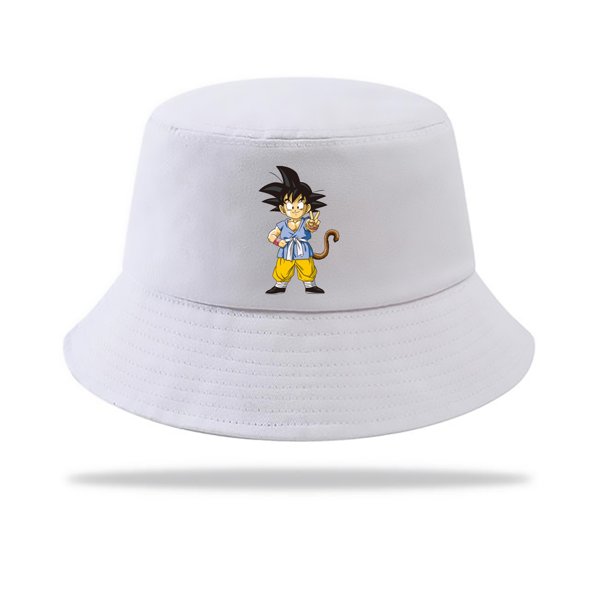 （画像用） ドラゴンボール 孫悟空（そん ごくう）Son Goku カカロット DRAGON BALL Kakarotto アウトドア日除けバケットハット