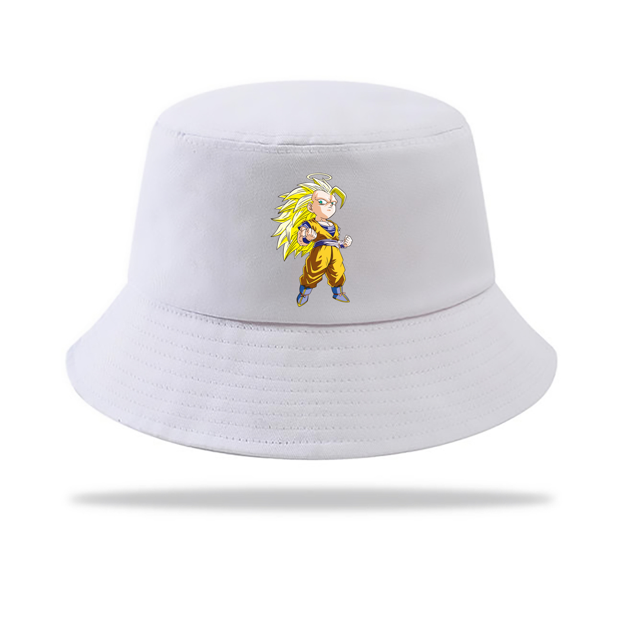 （画像用） ドラゴンボール 孫悟空（そん ごくう）Son Goku カカロット DRAGON BALL Kakarotto アウトドア日除けバケットハット
