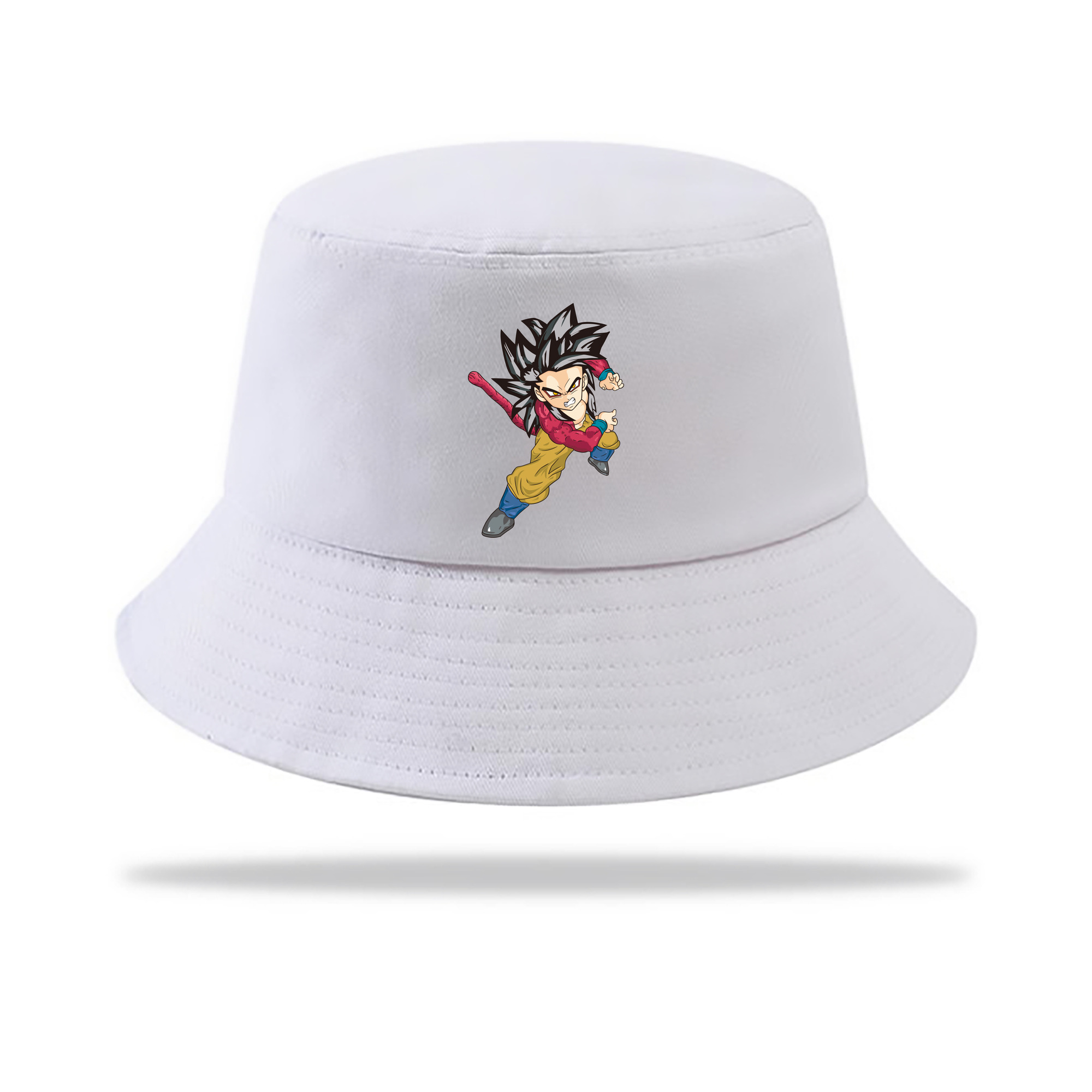 （画像用） ドラゴンボール 孫悟空（そん ごくう）Son Goku カカロット DRAGON BALL Kakarotto アウトドア日除けバケットハット