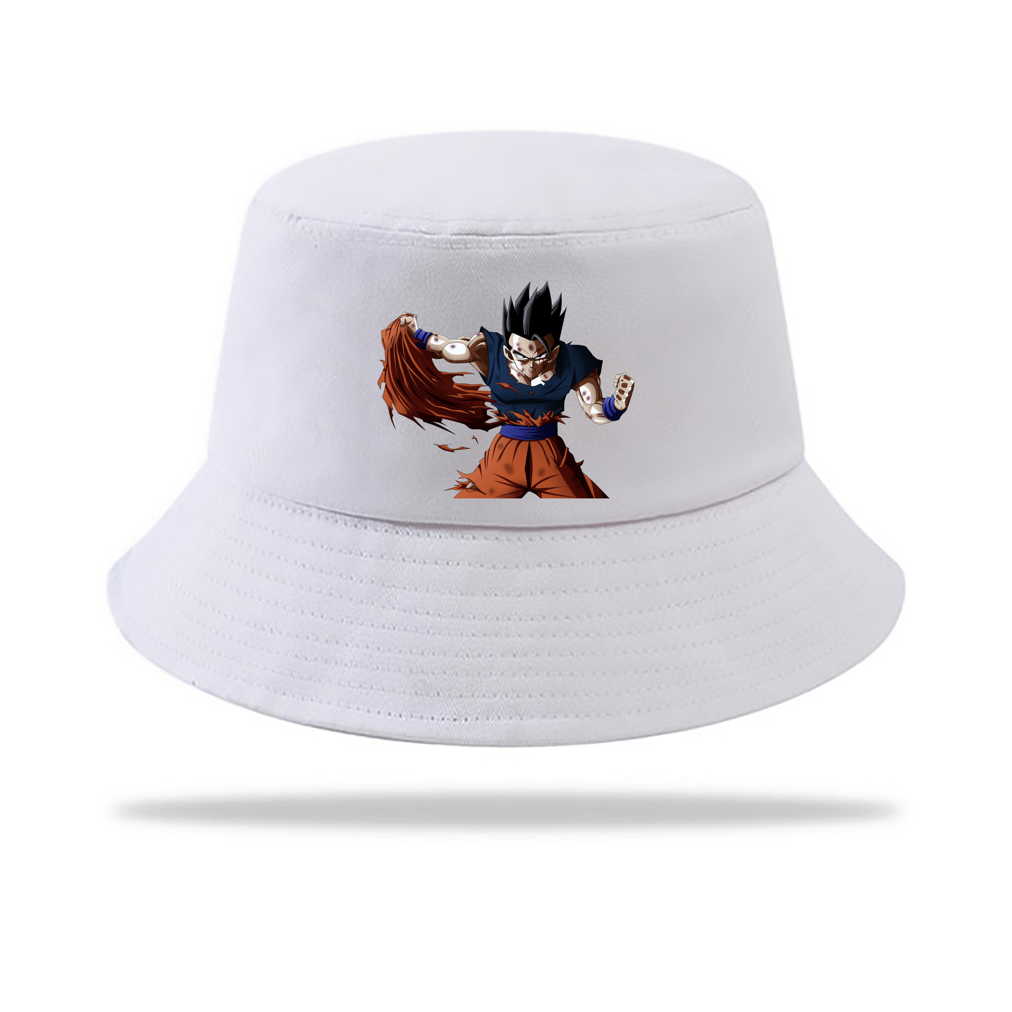 （画像用） ドラゴンボール ベジータ四世（Bejīta Yonsei）DRAGON BALL Vegeta IV アウトドア日除けバケットハット