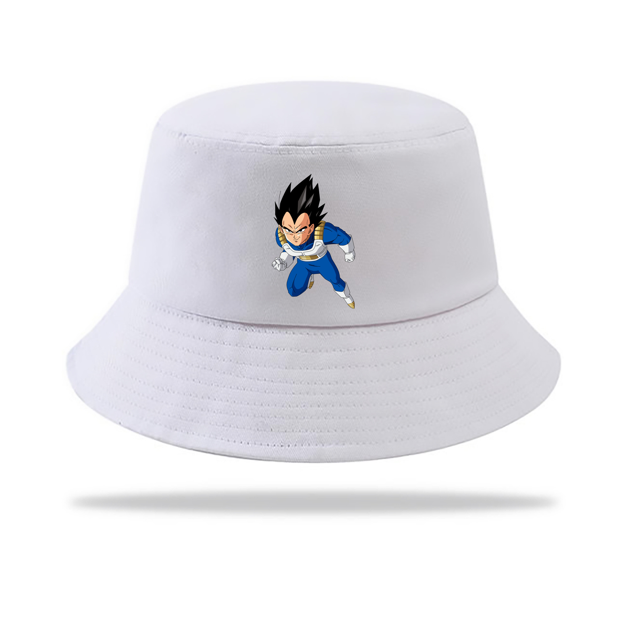 （画像用） ドラゴンボール ベジータ四世（Bejīta Yonsei）DRAGON BALL Vegeta IV アウトドア日除けバケットハット