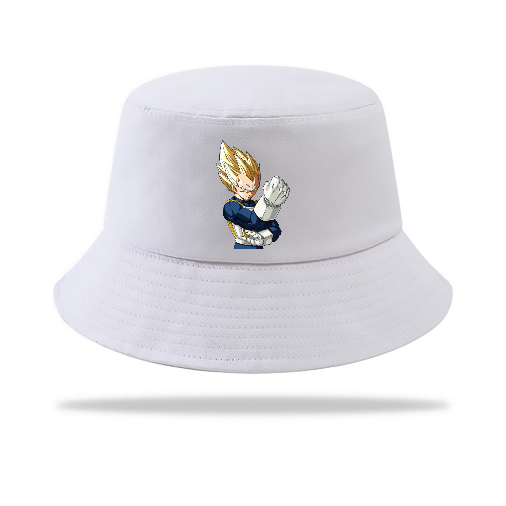 （画像用） ドラゴンボール ベジータ四世（Bejīta Yonsei）DRAGON BALL Vegeta IV アウトドア日除けバケットハット