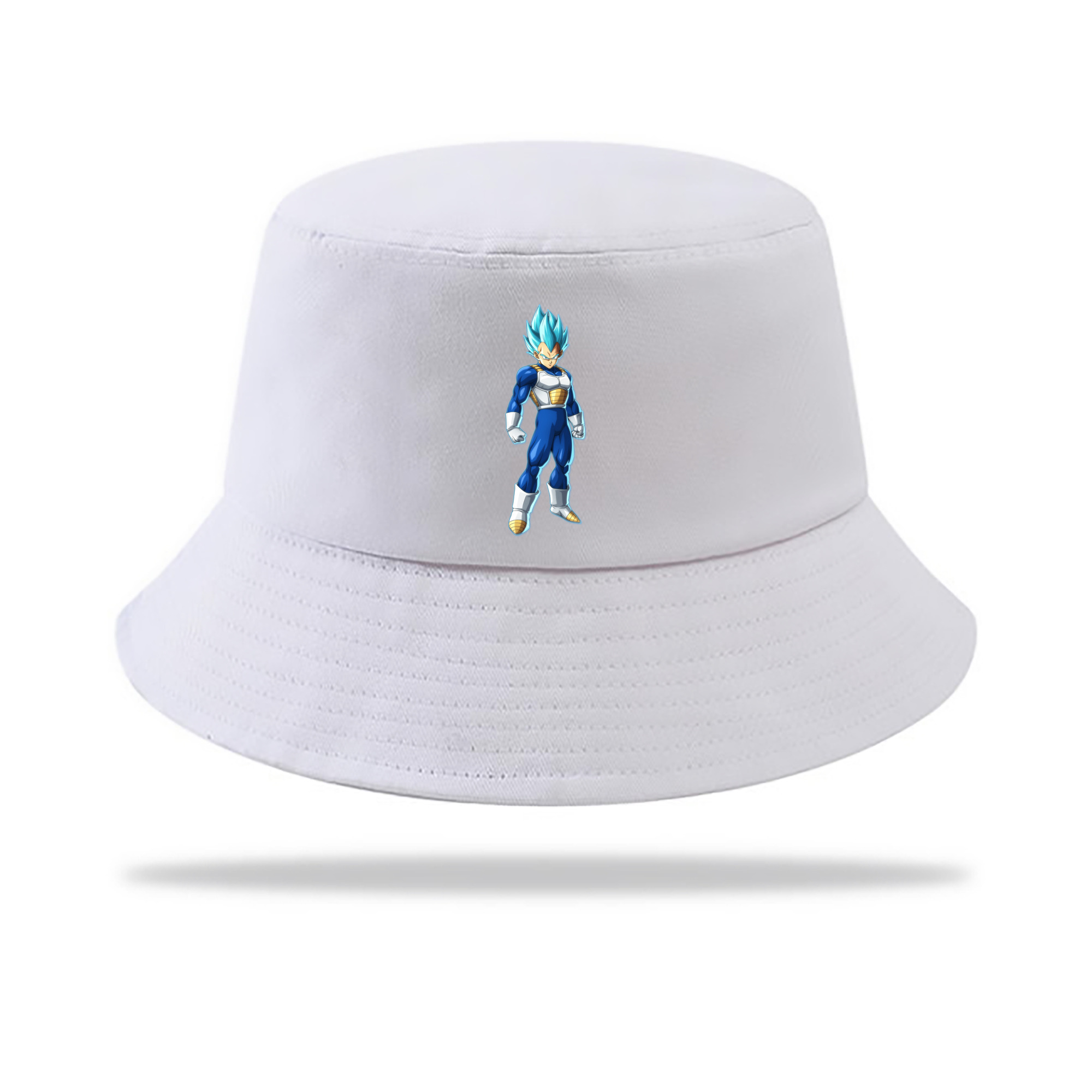 （画像用） ドラゴンボール ベジータ四世（Bejīta Yonsei）DRAGON BALL Vegeta IV アウトドア日除けバケットハット