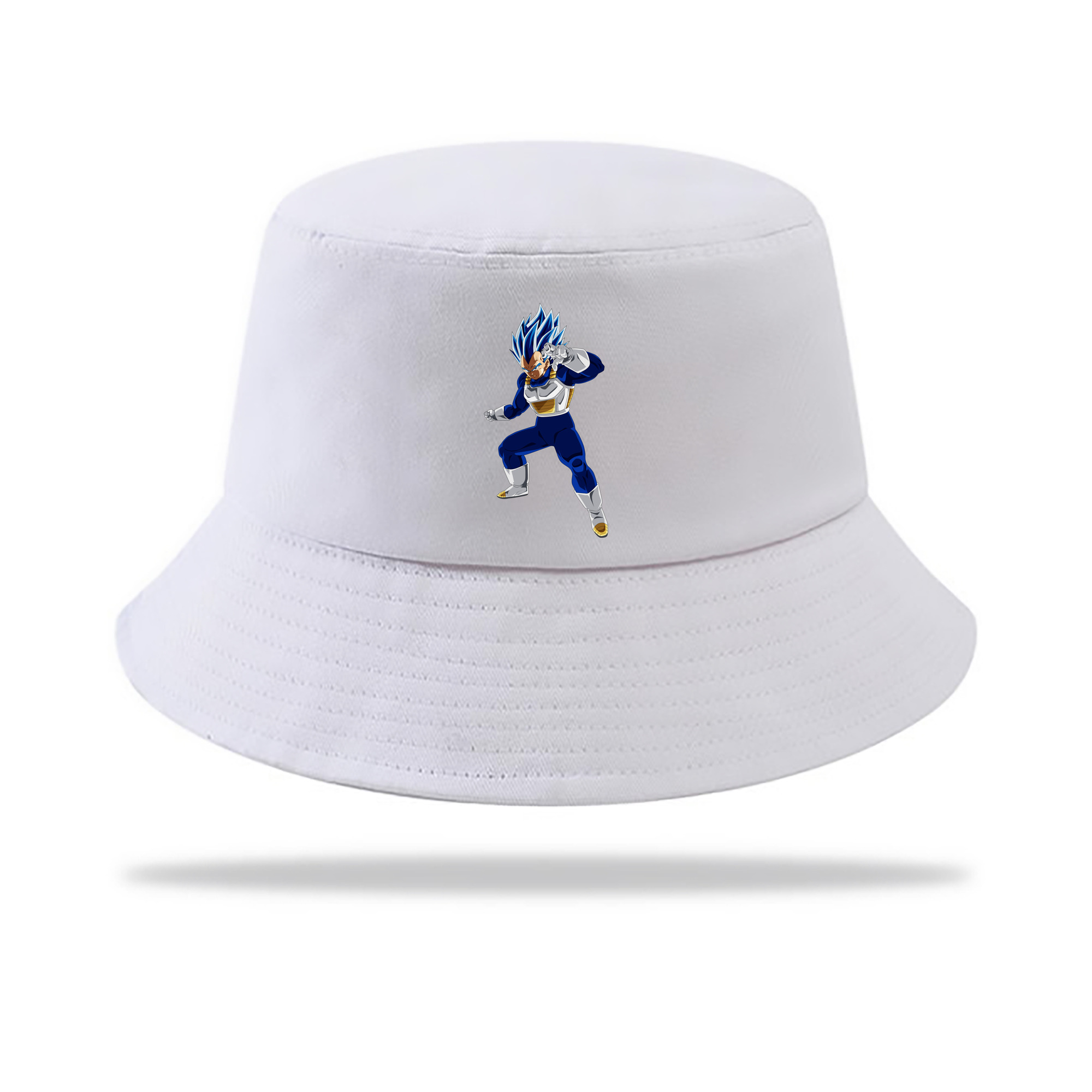 （画像用） ドラゴンボール ベジータ四世（Bejīta Yonsei）DRAGON BALL Vegeta IV アウトドア日除けバケットハット