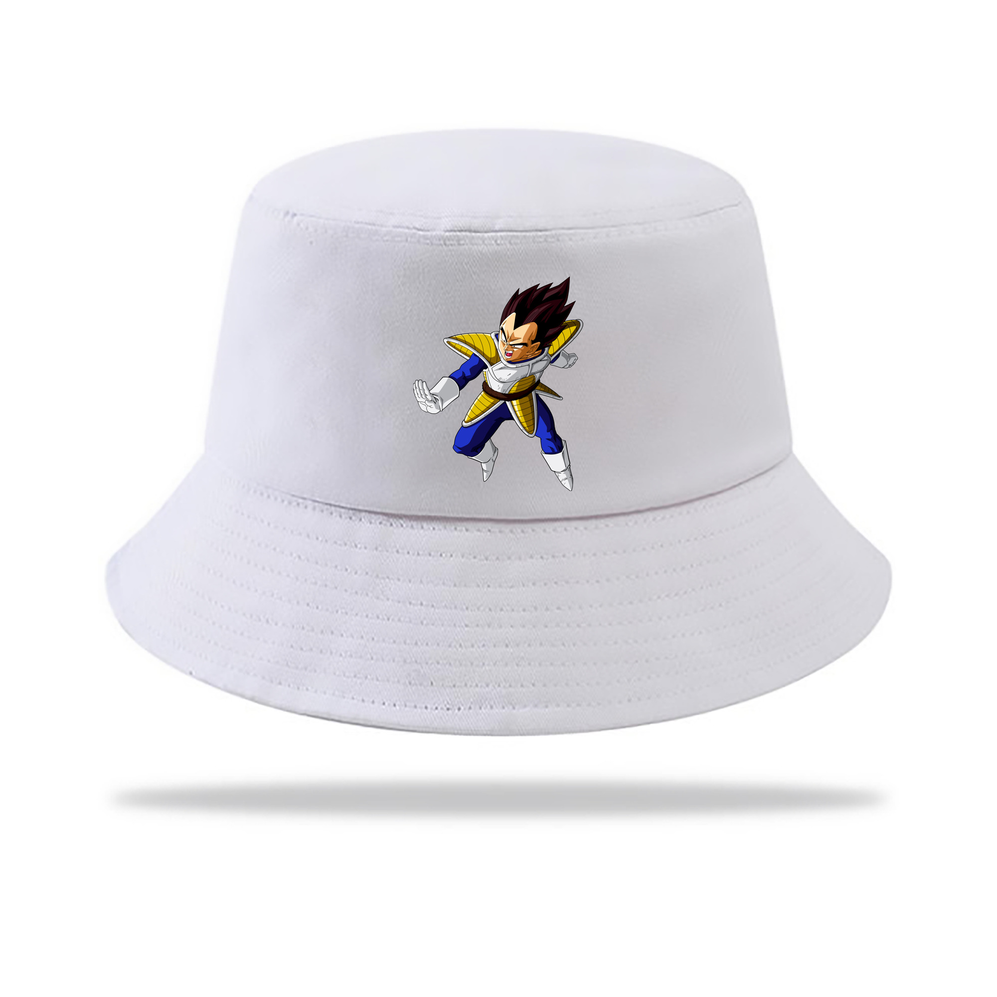 （画像用） ドラゴンボール ベジータ四世（Bejīta Yonsei）DRAGON BALL Vegeta IV アウトドア日除けバケットハット