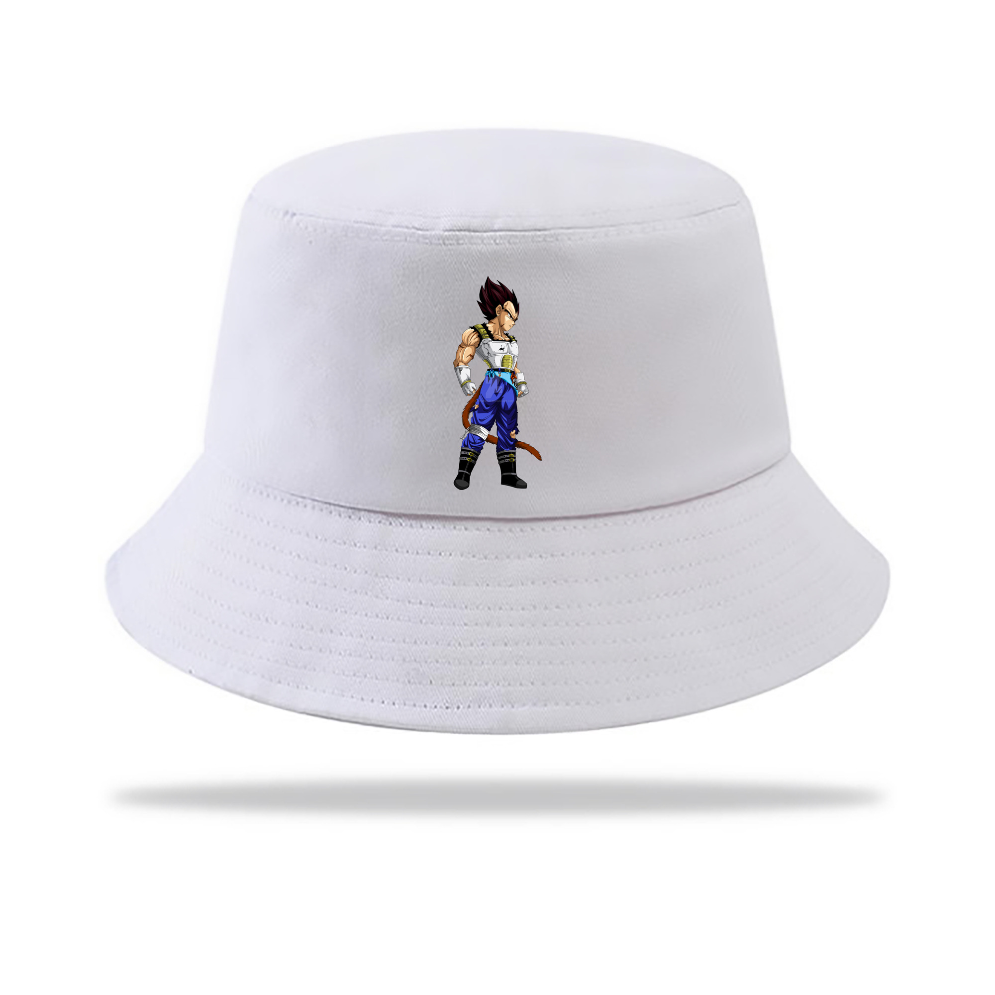 （画像用） ドラゴンボール ベジータ四世（Bejīta Yonsei）DRAGON BALL Vegeta IV アウトドア日除けバケットハット