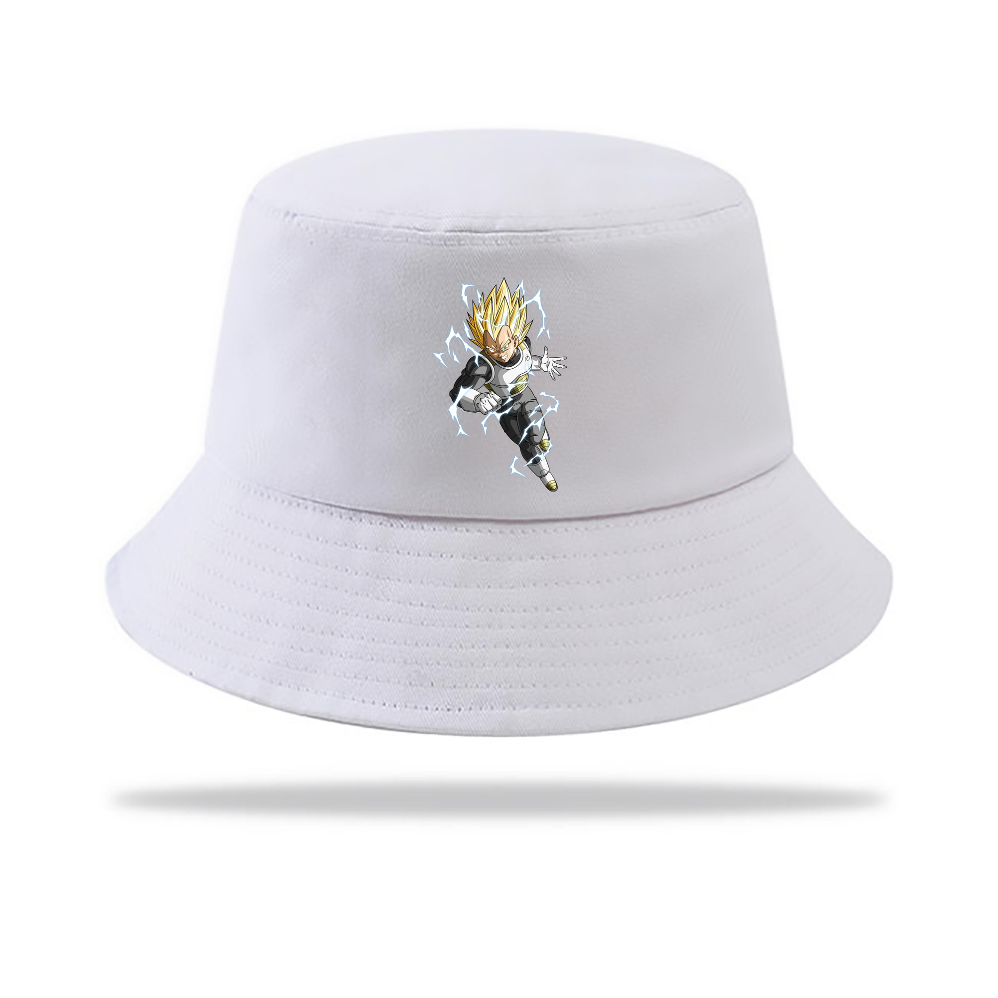 （画像用） ドラゴンボール ベジータ四世（Bejīta Yonsei）DRAGON BALL Vegeta IV アウトドア日除けバケットハット
