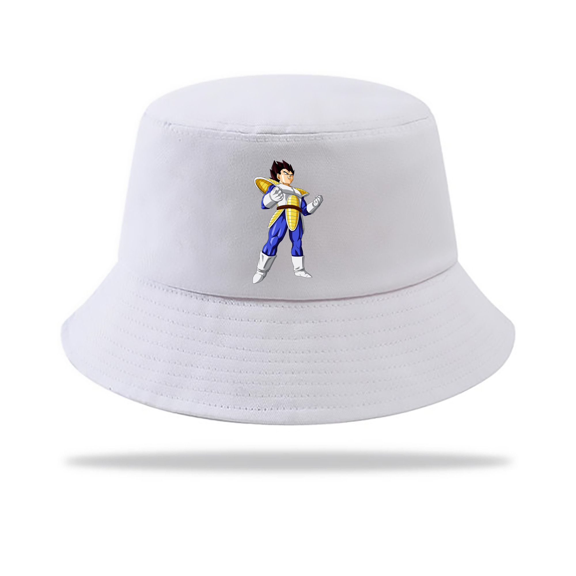 （画像用） ドラゴンボール ベジータ四世（Bejīta Yonsei）DRAGON BALL Vegeta IV アウトドア日除けバケットハット