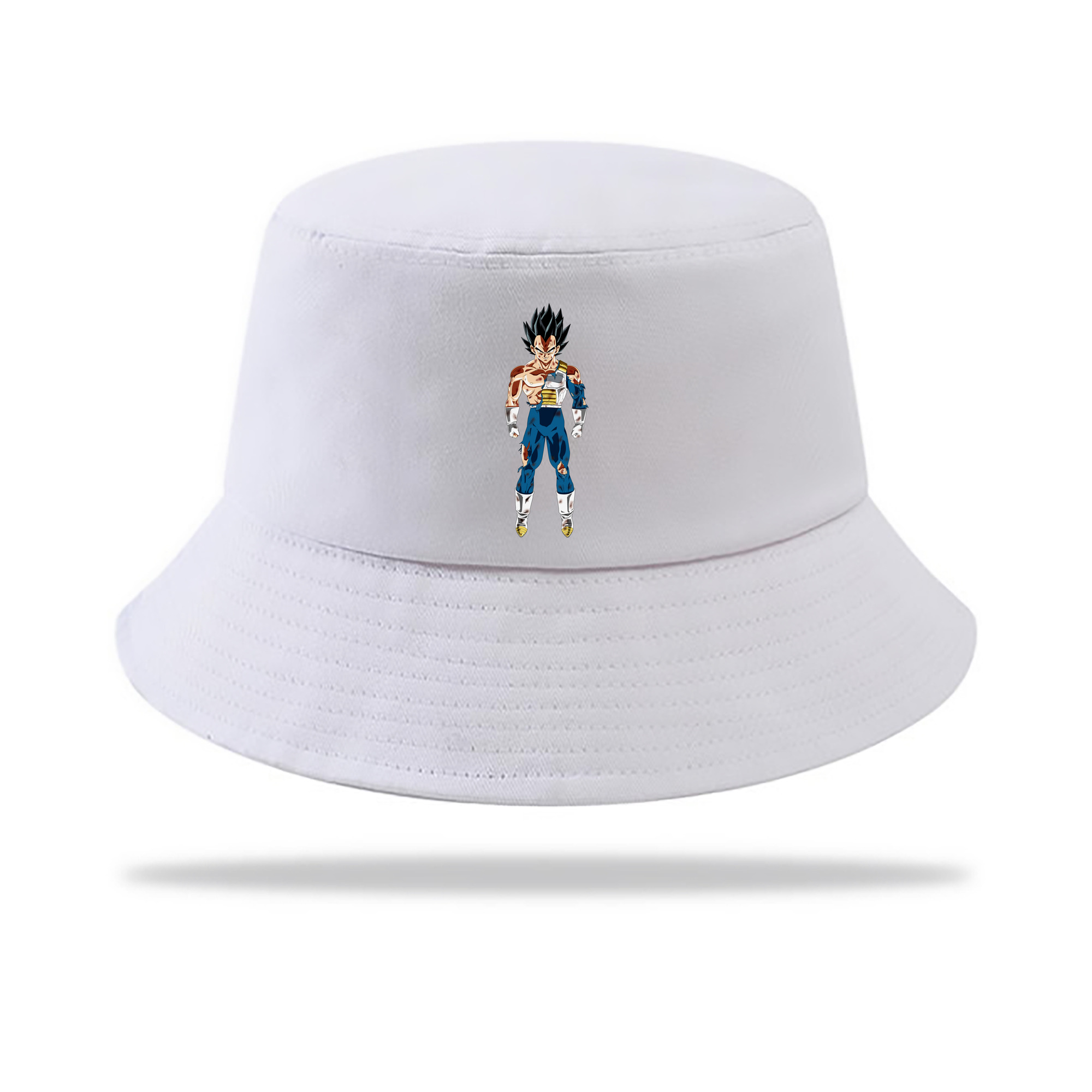（画像用） ドラゴンボール ベジータ四世（Bejīta Yonsei）DRAGON BALL Vegeta IV アウトドア日除けバケットハット