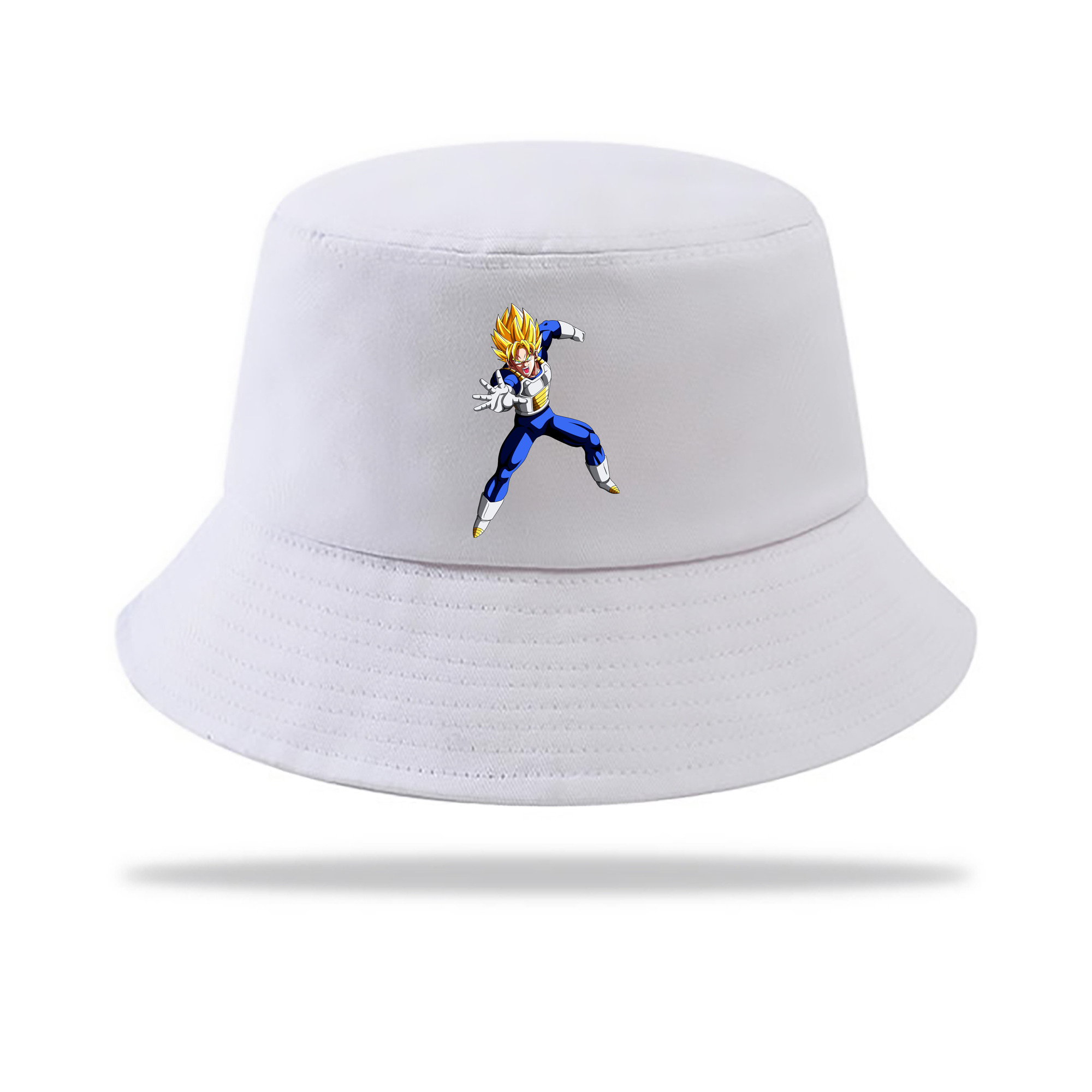 （画像用） ドラゴンボール ベジータ四世（Bejīta Yonsei）DRAGON BALL Vegeta IV アウトドア日除けバケットハット