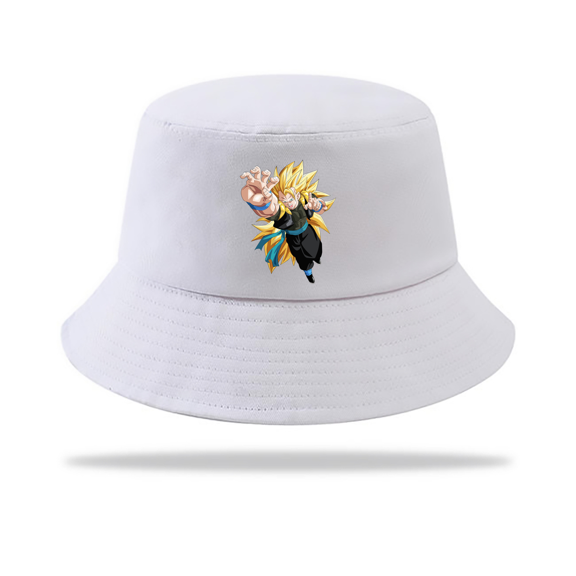 （画像用） ドラゴンボール ベジータ四世（Bejīta Yonsei）DRAGON BALL Vegeta IV アウトドア日除けバケットハット