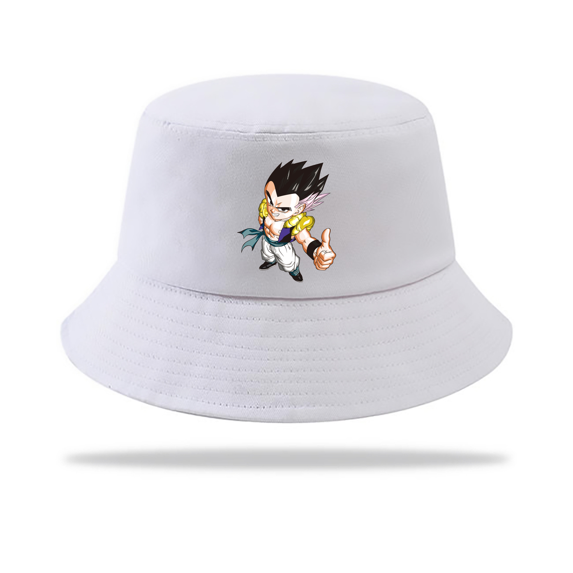 （画像用） ドラゴンボール ベジータ四世（Bejīta Yonsei）DRAGON BALL Vegeta IV アウトドア日除けバケットハット