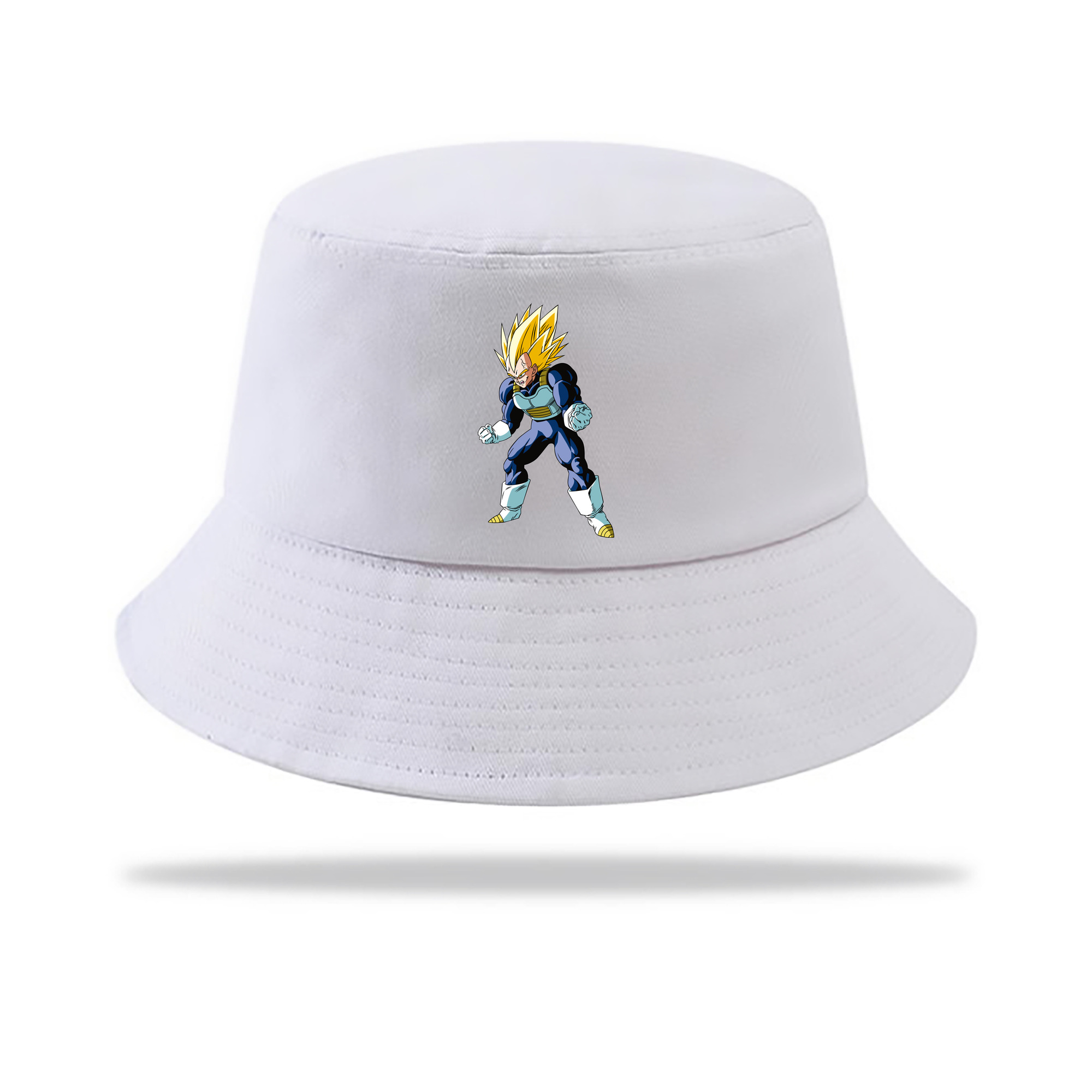 （画像用） ドラゴンボール ベジータ四世（Bejīta Yonsei）DRAGON BALL Vegeta IV アウトドア日除けバケットハット