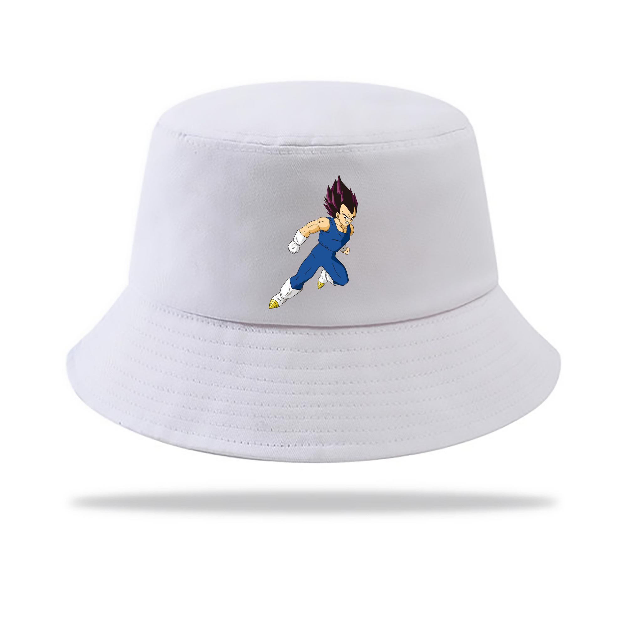 （画像用） ドラゴンボール ベジータ四世（Bejīta Yonsei）DRAGON BALL Vegeta IV アウトドア日除けバケットハット