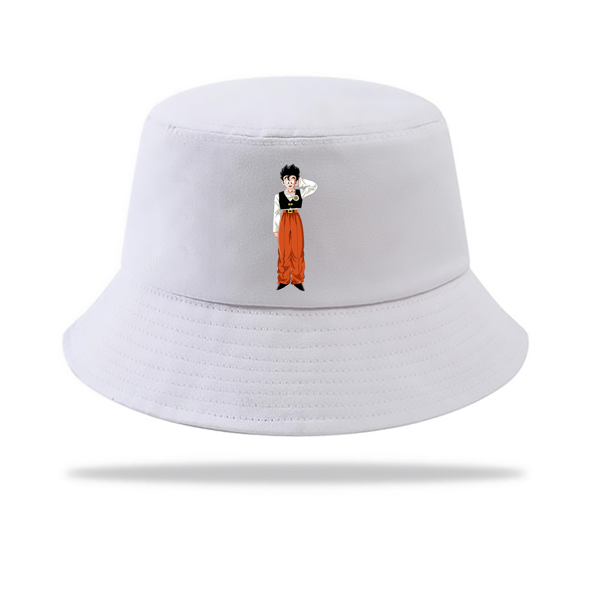 （画像用） ドラゴンボール 孫 悟飯（そんごはん）DRAGON BALL Son Gohan アウトドア日除けバケットハット
