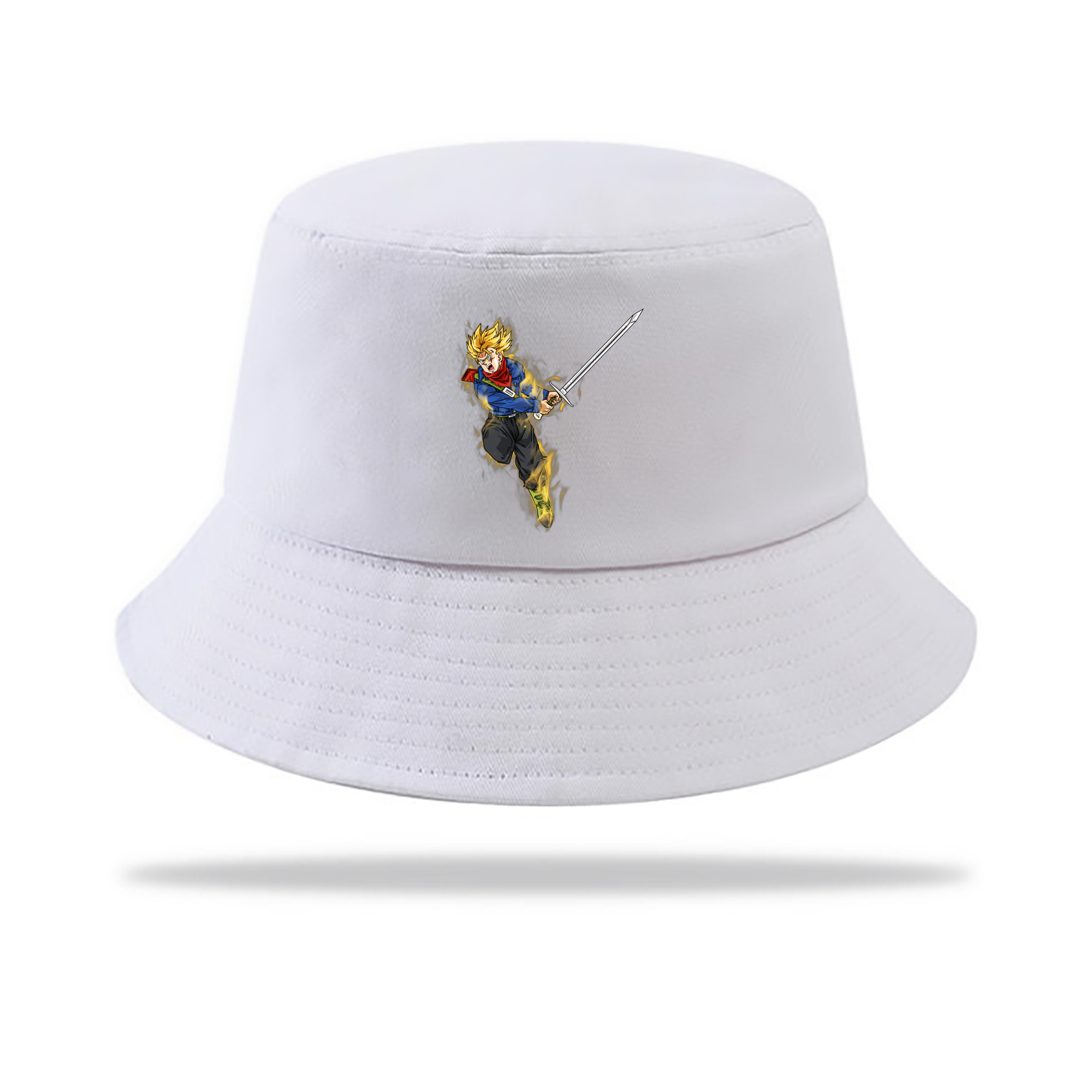 （画像用） ドラゴンボール トランクス（Torankusu）DRAGON BALL Trunks アウトドア日除けバケットハット