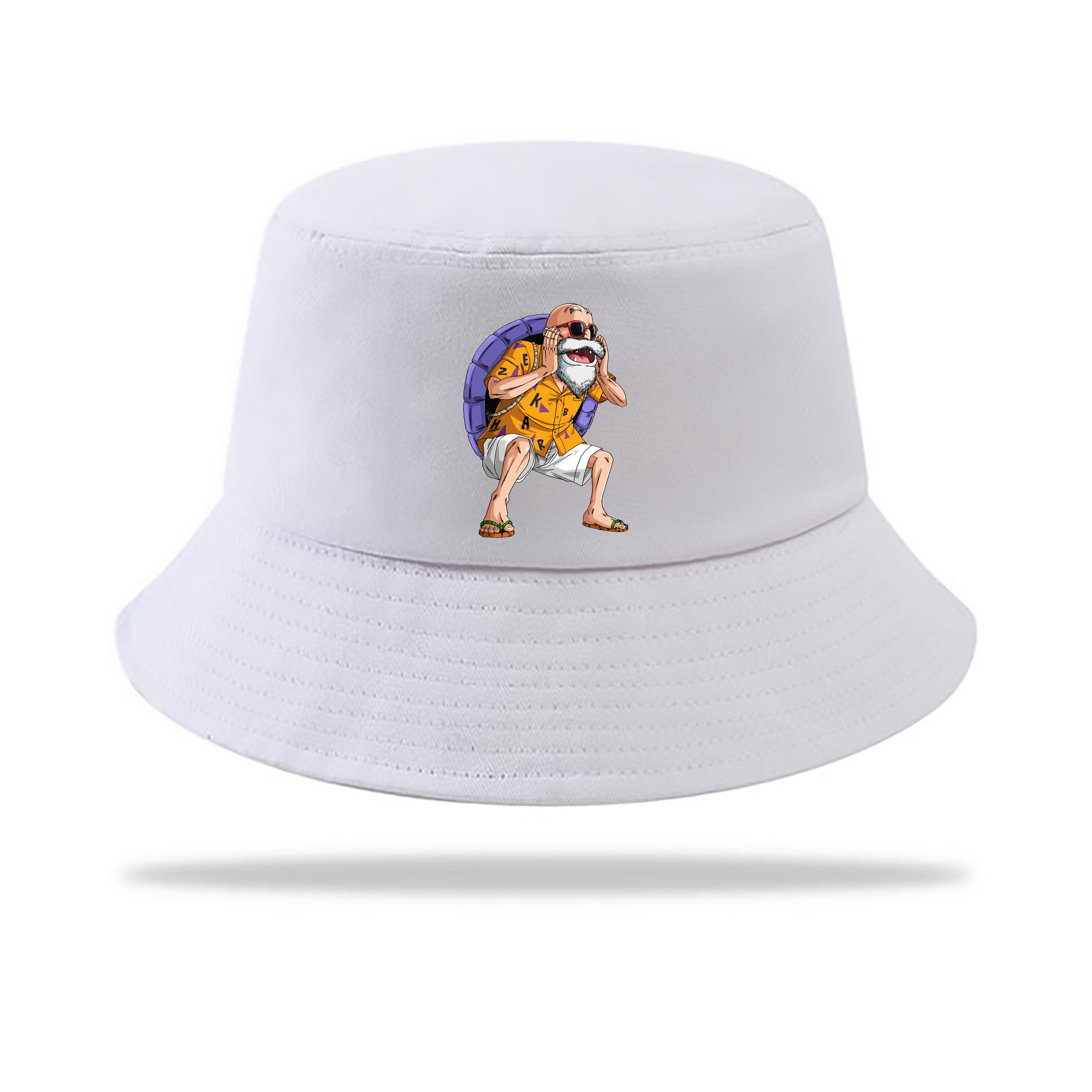 （画像用） ドラゴンボール 亀仙人（かめせんにん） DRAGON BALL Master Roshi Kame Sennin アウトドア日除けバケットハット