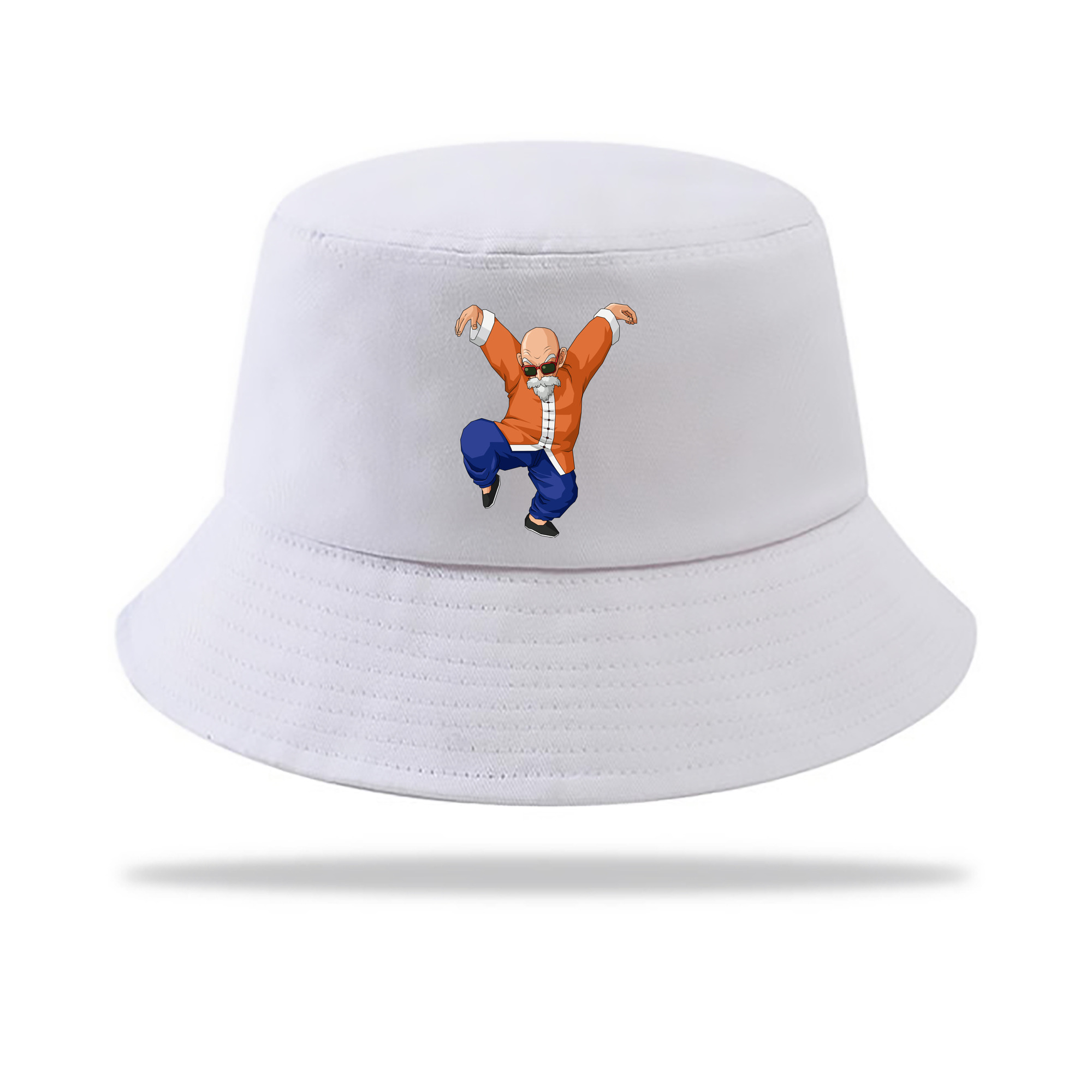 （画像用） ドラゴンボール 亀仙人（かめせんにん） DRAGON BALL Master Roshi Kame Sennin アウトドア日除けバケットハット