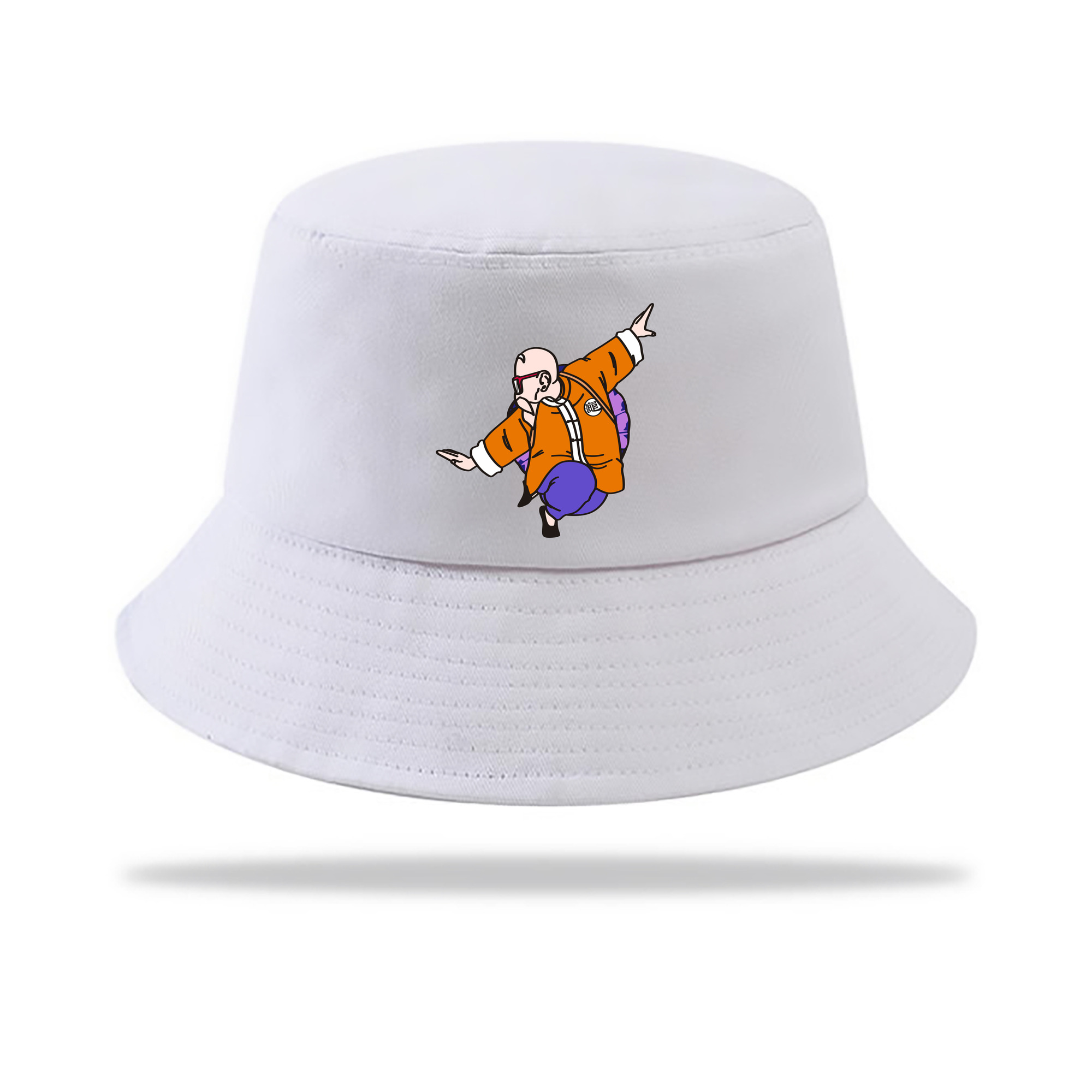 （画像用） ドラゴンボール 亀仙人（かめせんにん） DRAGON BALL Master Roshi Kame Sennin アウトドア日除けバケットハット