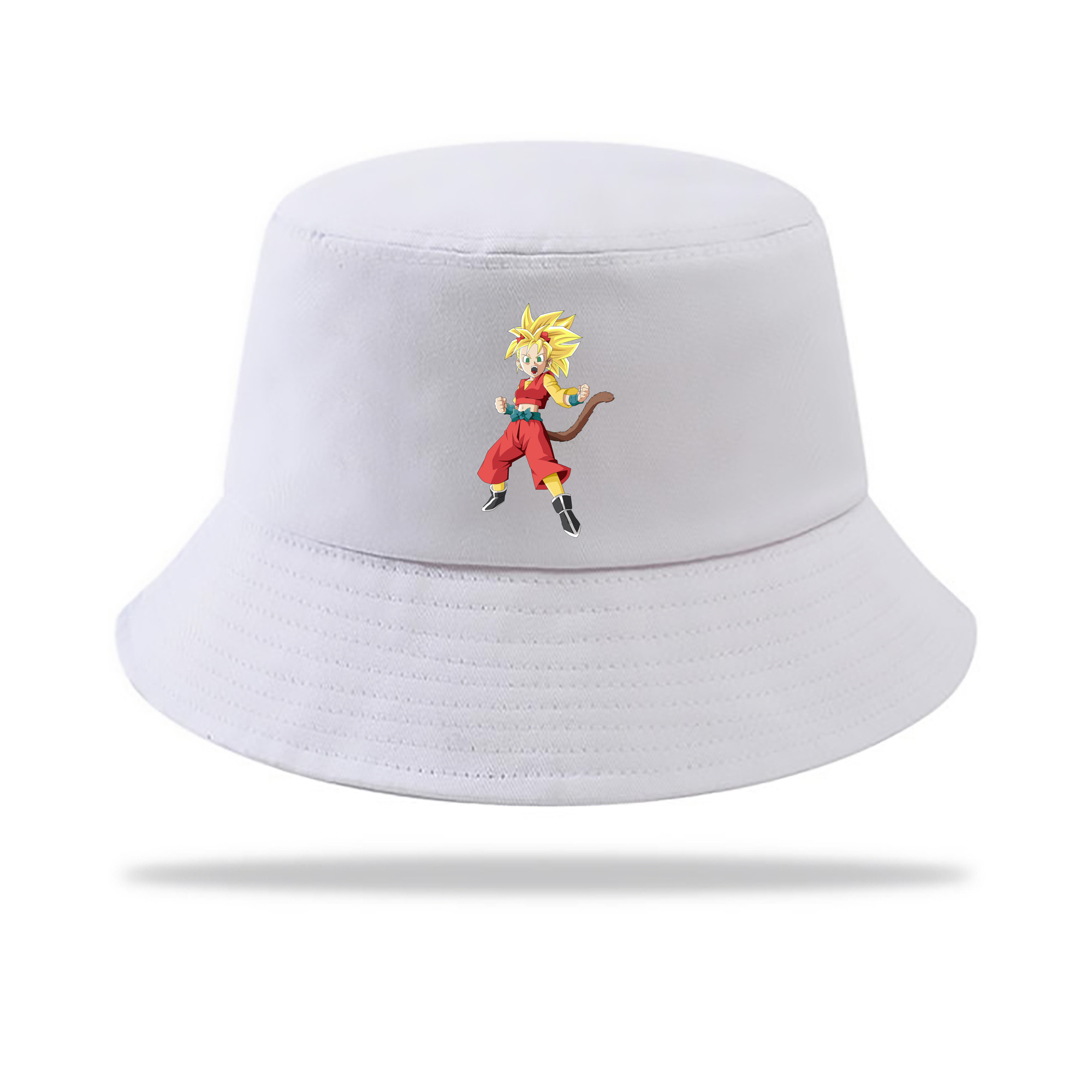 （画像用） ドラゴンボール カリフラ DRAGON BALL Caulifla アウトドア日除けバケットハット