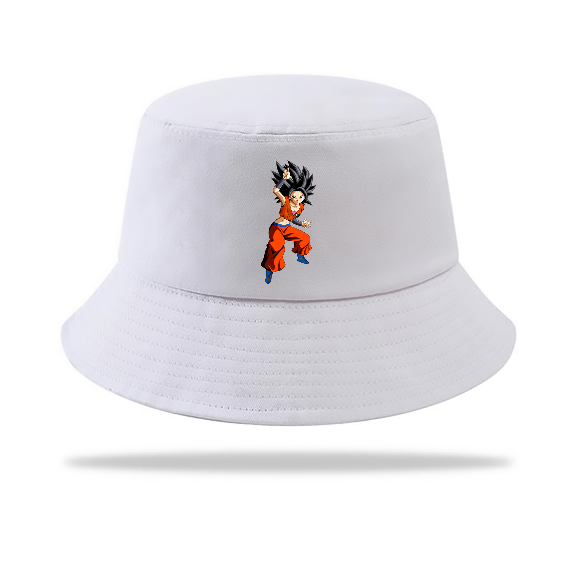 （画像用） ドラゴンボール カリフラ DRAGON BALL Caulifla アウトドア日除けバケットハット