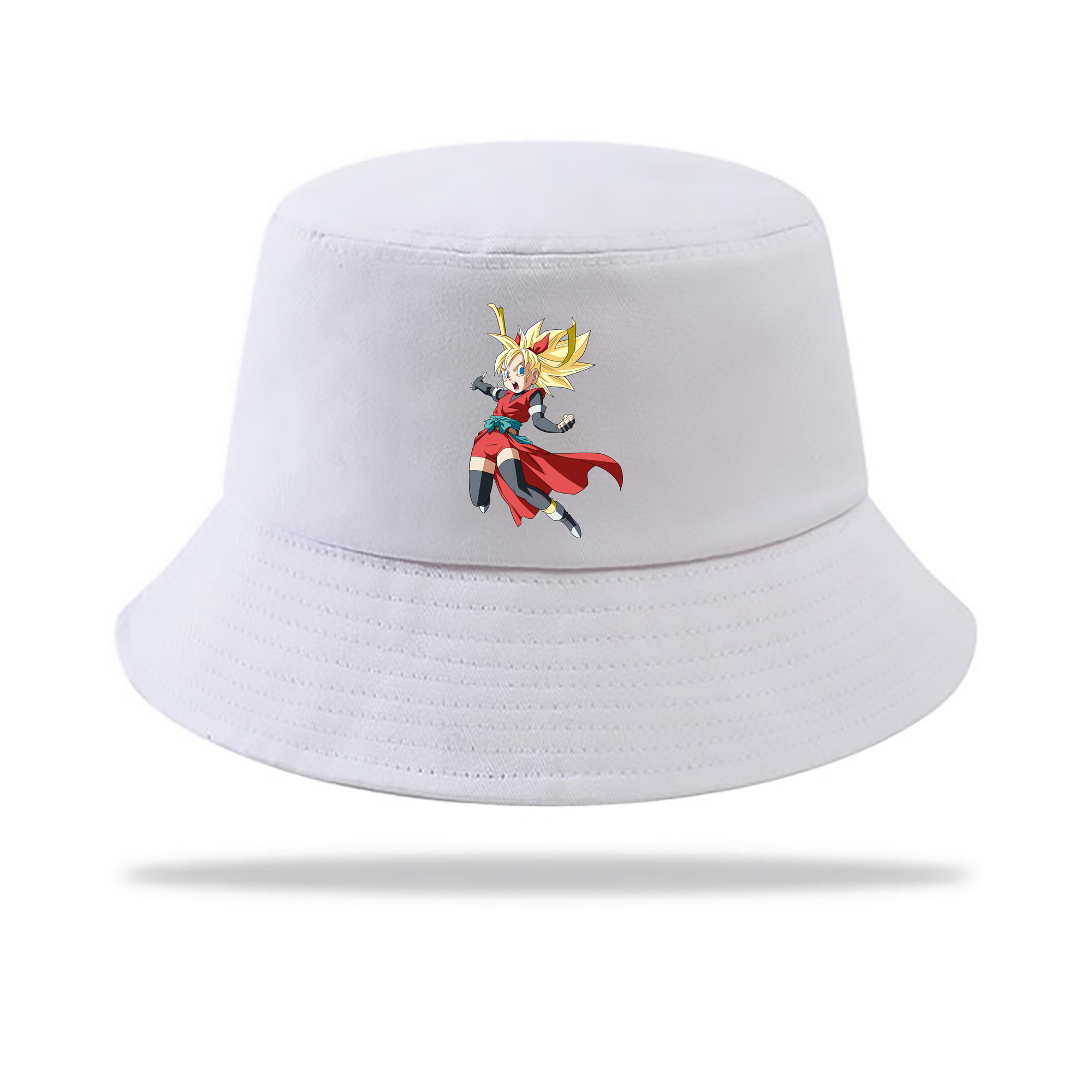（画像用） ドラゴンボール カリフラ DRAGON BALL Caulifla アウトドア日除けバケットハット
