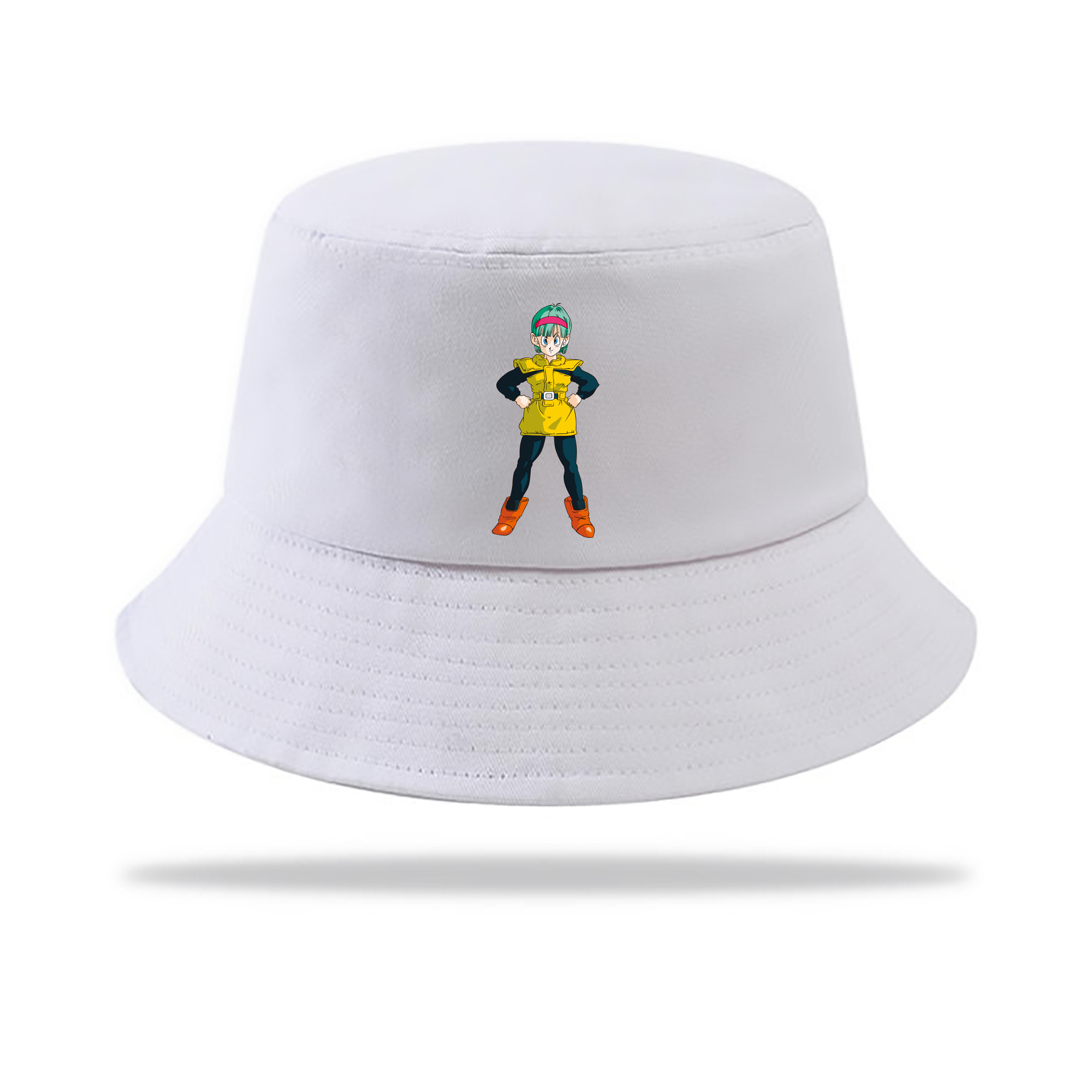 （画像用） ドラゴンボール ブルマ DRAGON BALL Bulma アウトドア日除けバケットハット