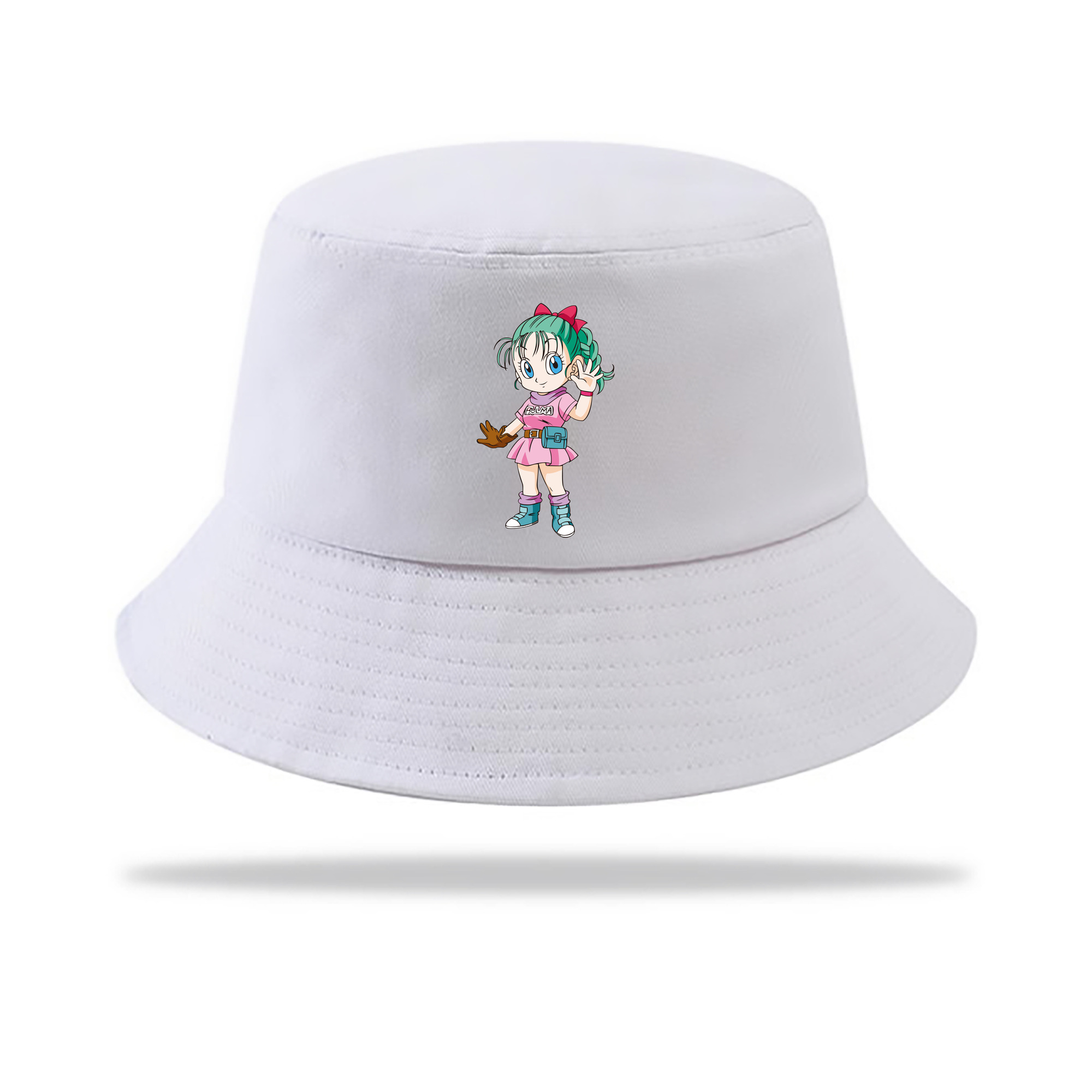 （画像用） ドラゴンボール ブルマ DRAGON BALL Bulma アウトドア日除けバケットハット