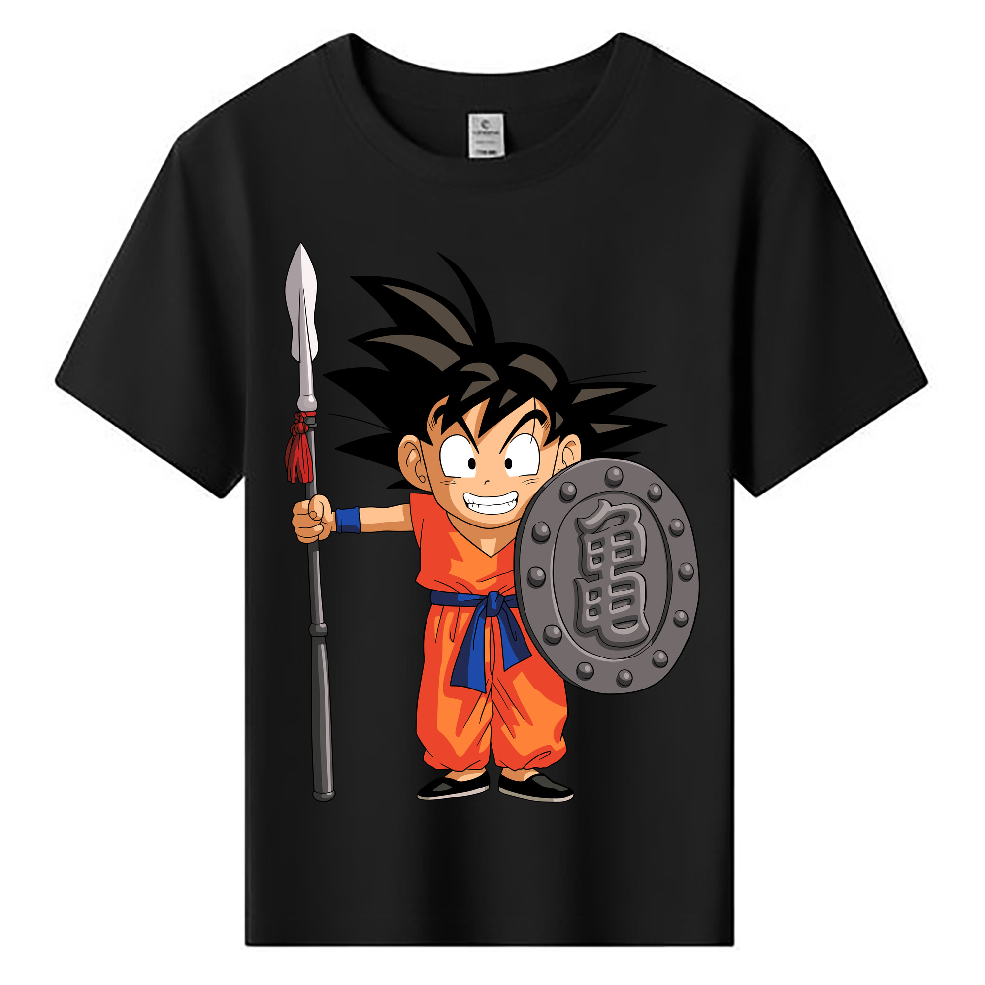 （画像用） ドラゴンボール 孫悟空（そん ごくう）Son Goku カカロット DRAGON BALL Kakarotto 綿100％キッズTシャツ（フロントプリント）