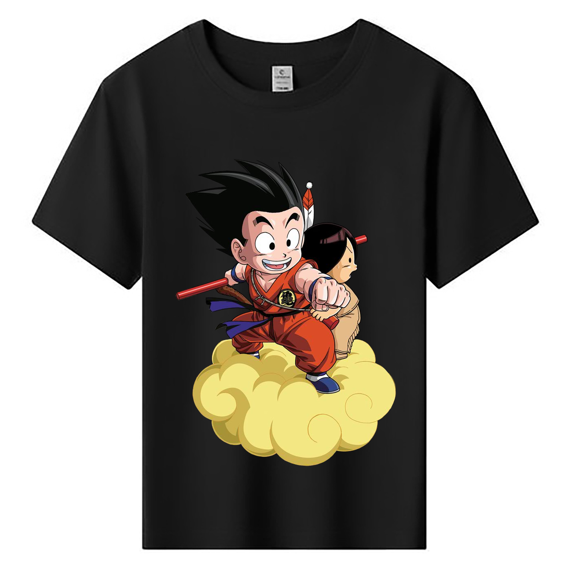 （画像用） ドラゴンボール 孫悟空（そん ごくう）Son Goku カカロット DRAGON BALL Kakarotto 綿100％キッズTシャツ（フロントプリント）
