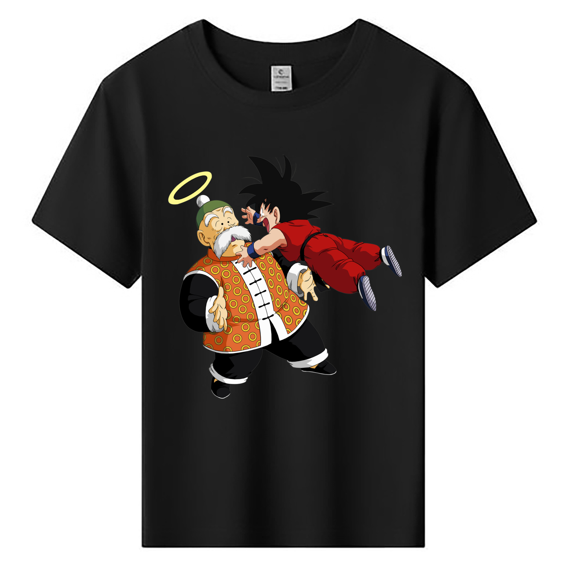 （画像用） ドラゴンボール 孫悟空（そん ごくう）Son Goku カカロット DRAGON BALL Kakarotto 綿100％キッズTシャツ（フロントプリント）
