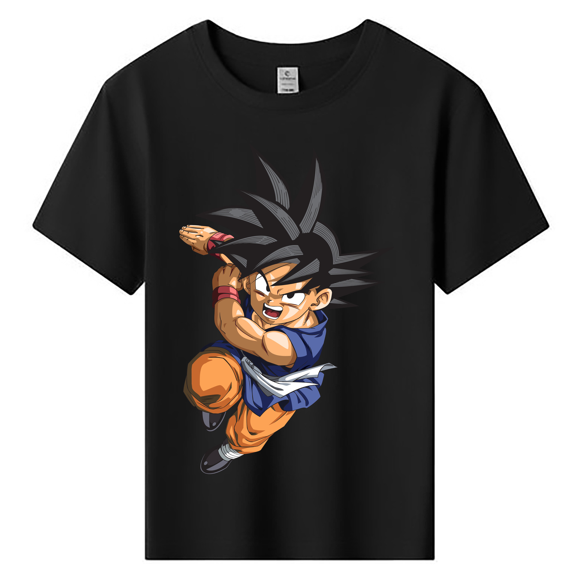 （画像用） ドラゴンボール 孫悟空（そん ごくう）Son Goku カカロット DRAGON BALL Kakarotto 綿100％キッズTシャツ（フロントプリント）