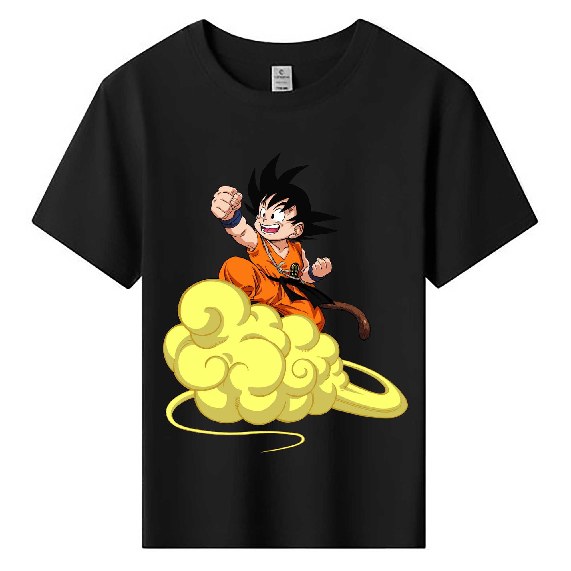 （画像用） ドラゴンボール 孫悟空（そん ごくう）Son Goku カカロット DRAGON BALL Kakarotto 綿100％キッズTシャツ（フロントプリント）
